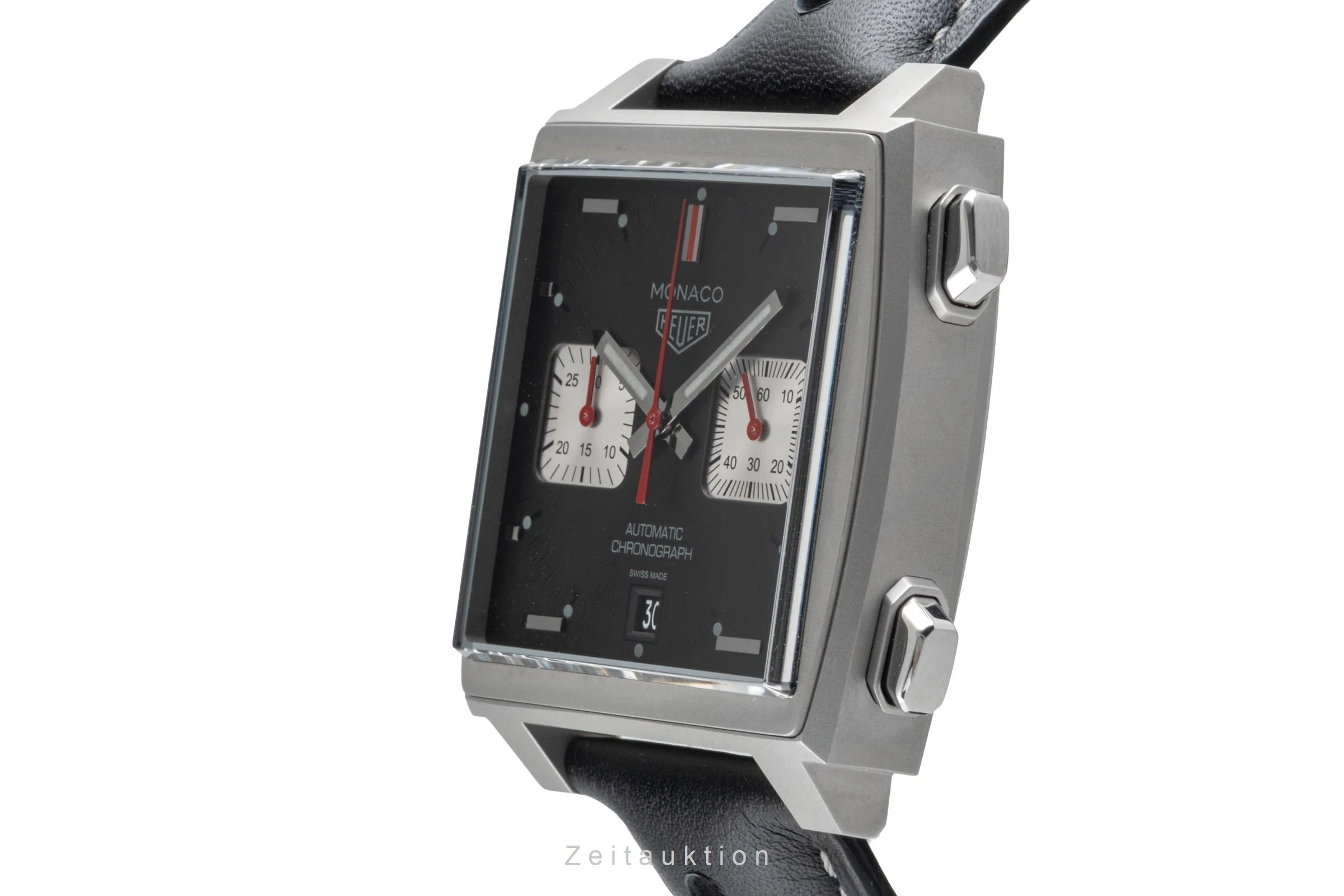 Tag Heuer Monaco chronograph steel automatic men's watch CAW211Z.FC6470 Limited  [2506995] - Image 7