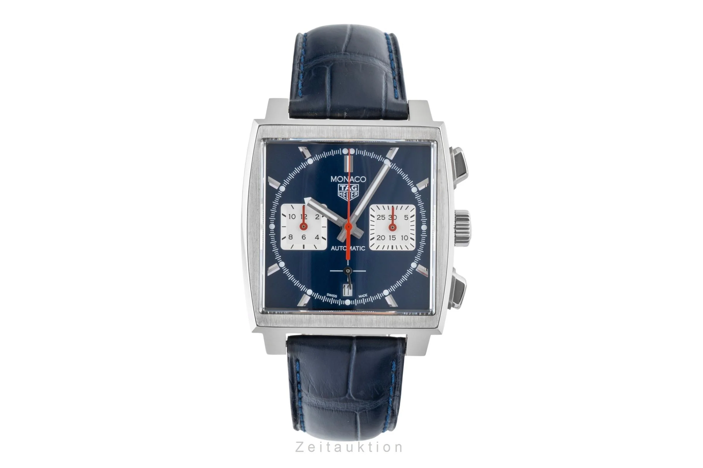 Tag Heuer Monaco chronograph steel automatic men's watch CBL2111.FC6453 LP: 8250EUR  [2601201] - Image 5