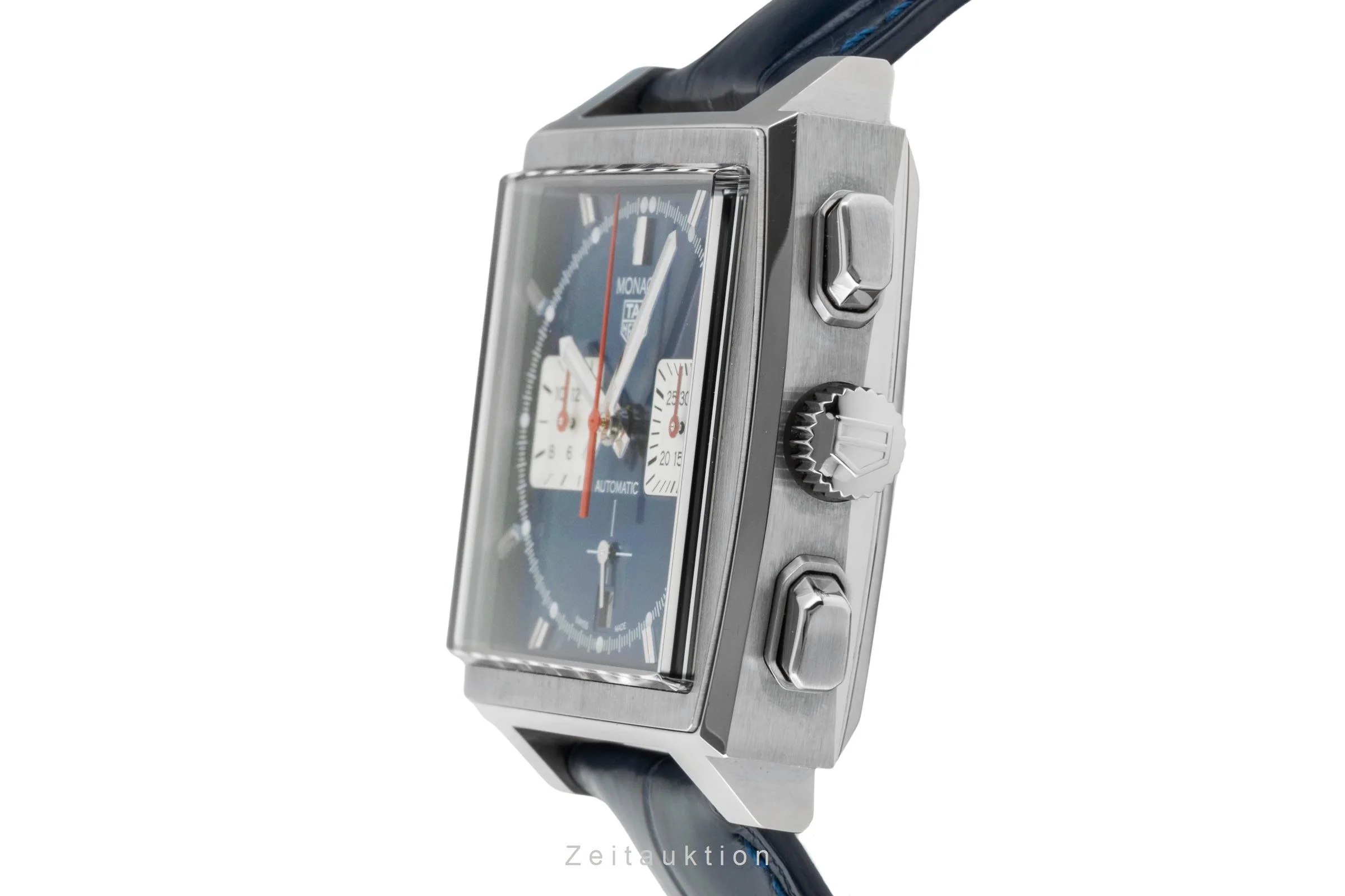 Tag Heuer Monaco chronograph steel automatic men's watch CBL2111.FC6453 LP: 8250EUR  [2601201] - Image 7