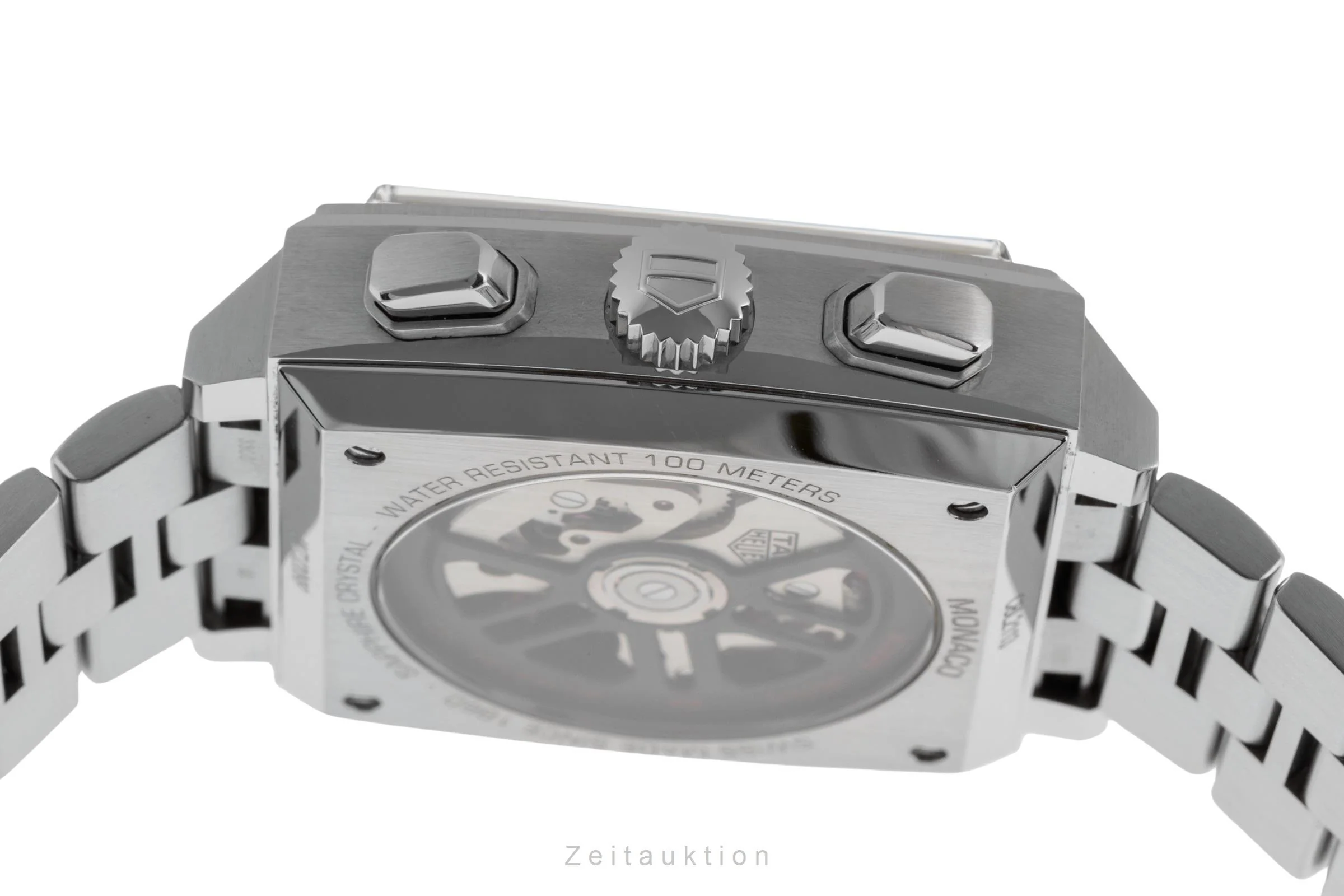 Tag Heuer Monaco chronograph steel automatic men's watch CBL2113.BA0644  [2502723] - Image 12