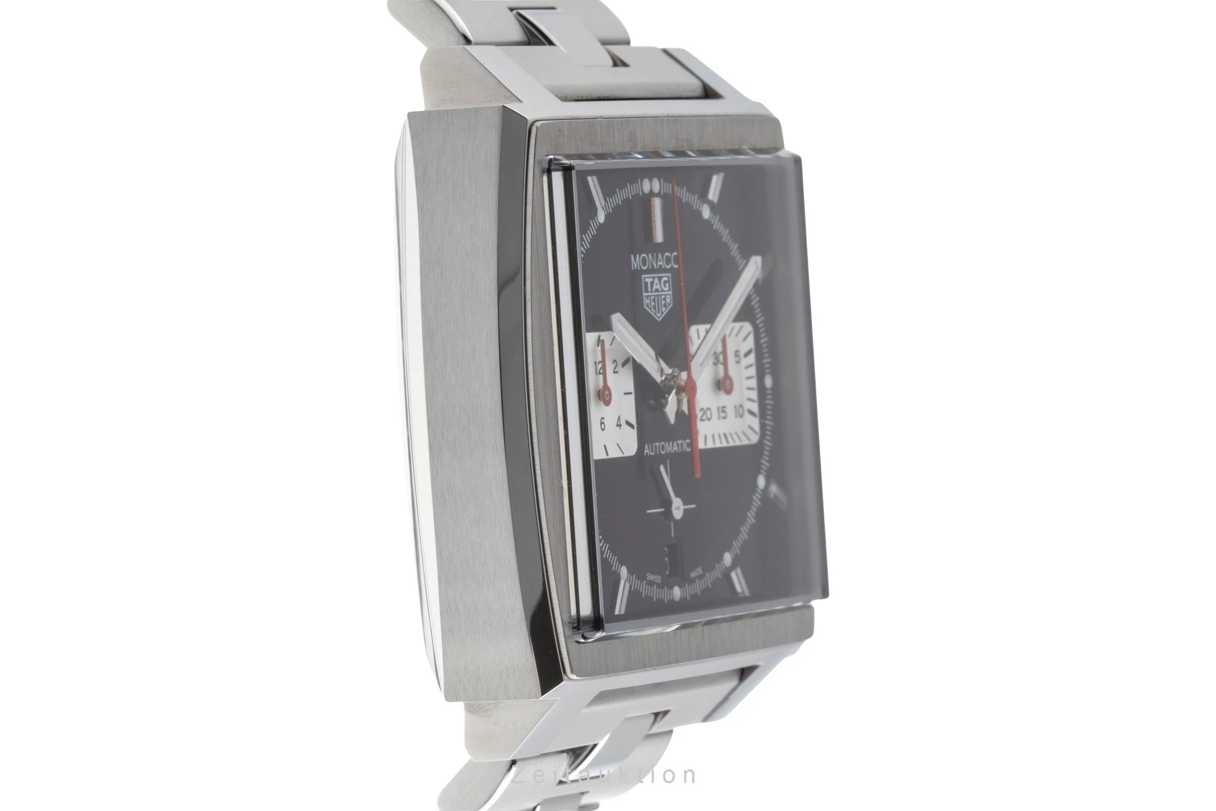 Tag Heuer Monaco chronograph steel automatic men's watch CBL2113.BA0644  [2502723] - Image 8
