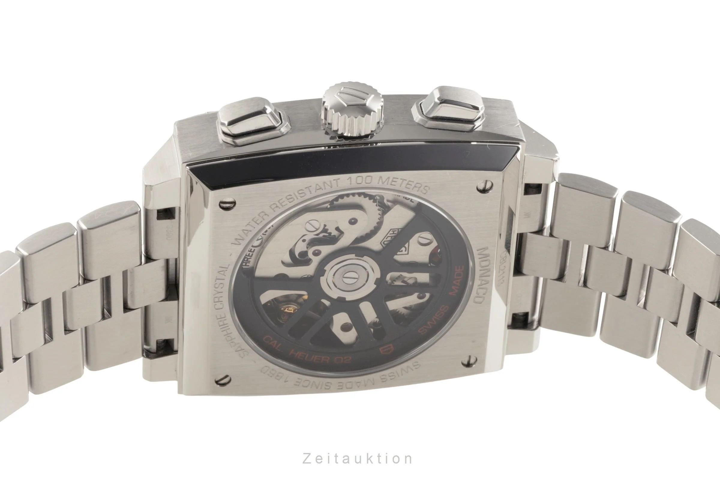 Tag Heuer Monaco chronograph steel automatic men's watch CBL2113.BA0644 LP: 7800EUR  [2504744] - Image 12