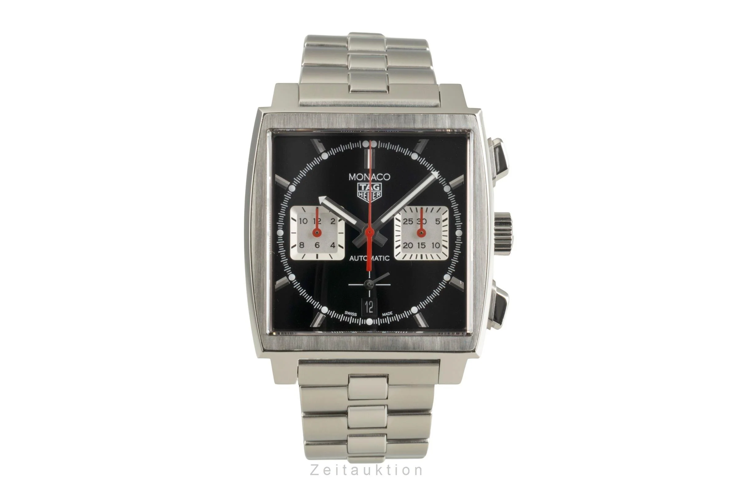 Tag Heuer Monaco chronograph steel automatic men's watch CBL2113.BA0644 LP: 7800EUR  [2504744] - Image 5