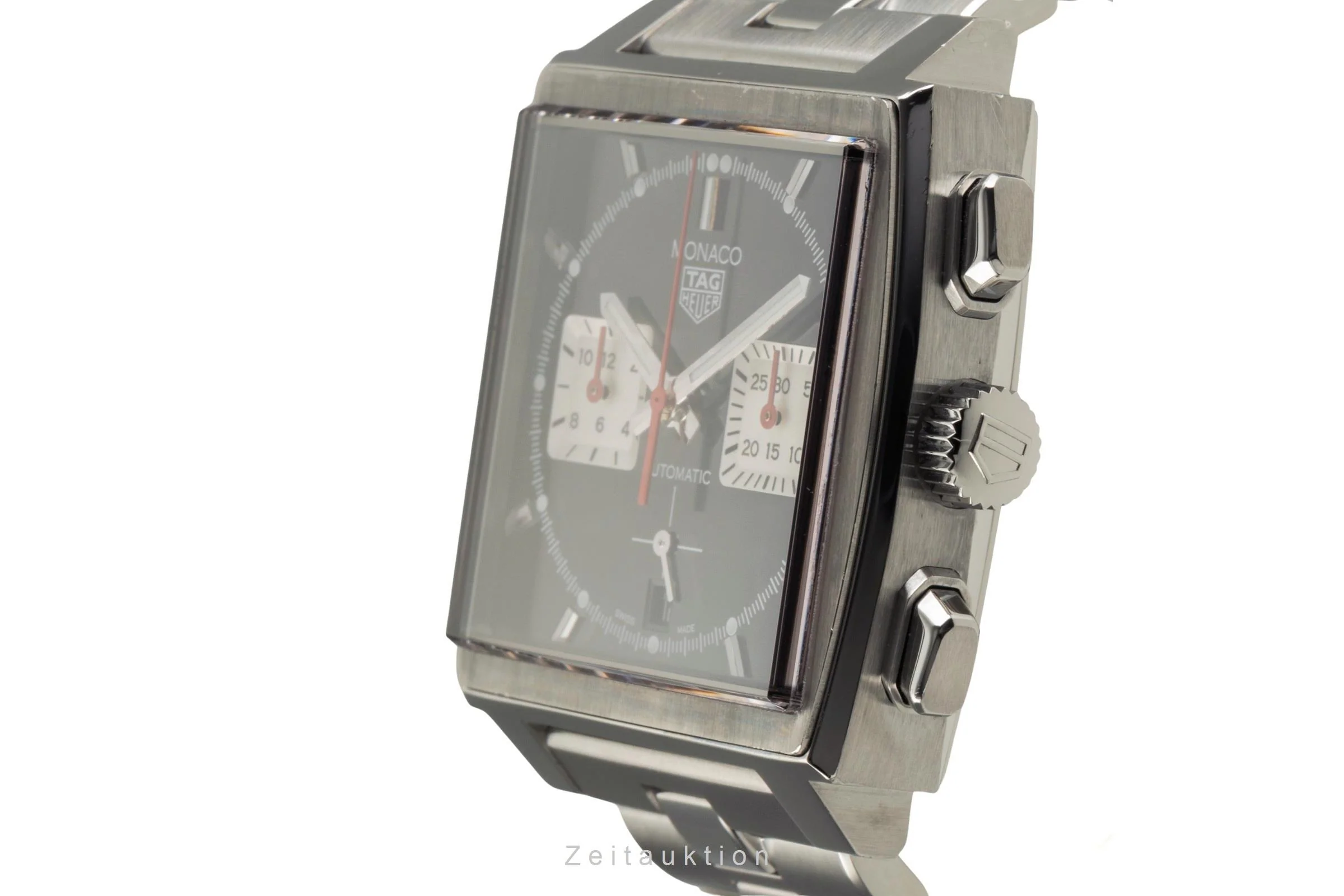 Tag Heuer Monaco chronograph steel automatic men's watch CBL2113.BA0644 LP: 7800EUR  [2504744] - Image 7