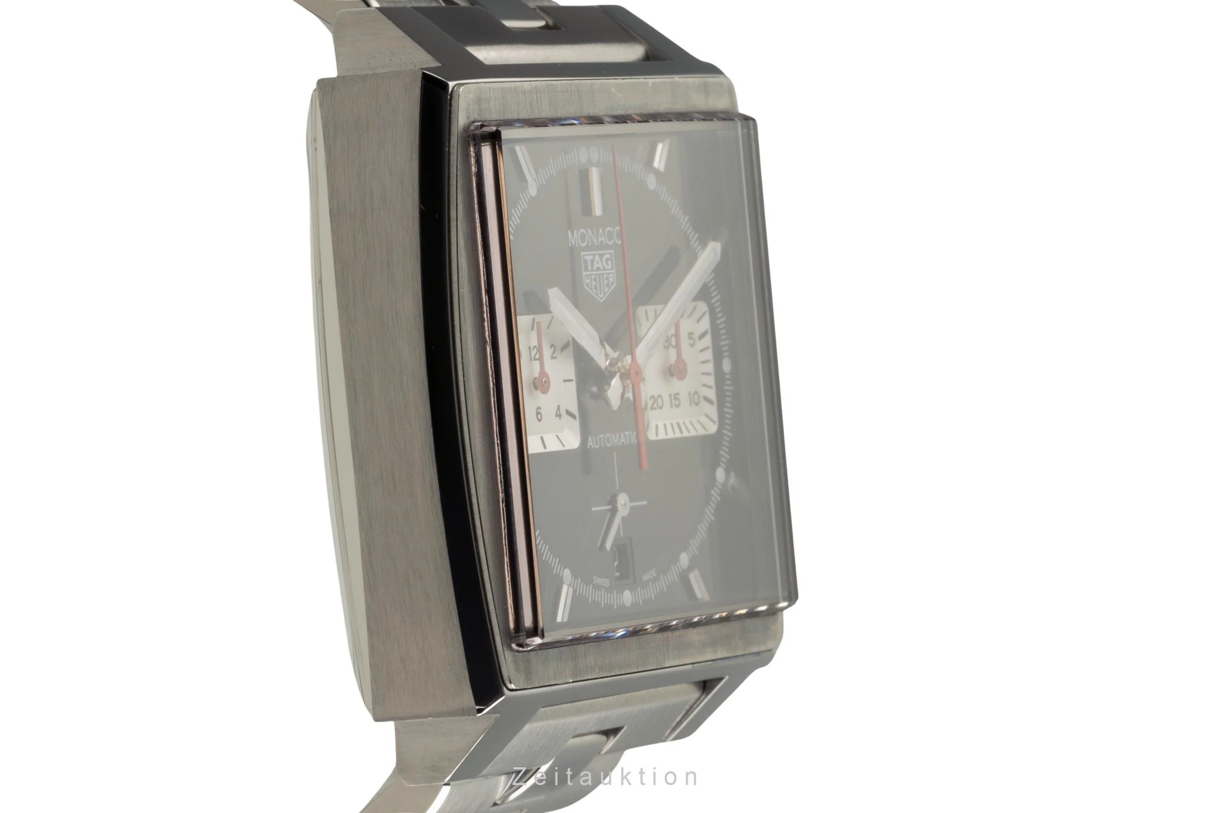 Tag Heuer Monaco chronograph steel automatic men's watch CBL2113.BA0644 LP: 7800EUR  [2504744] - Image 8