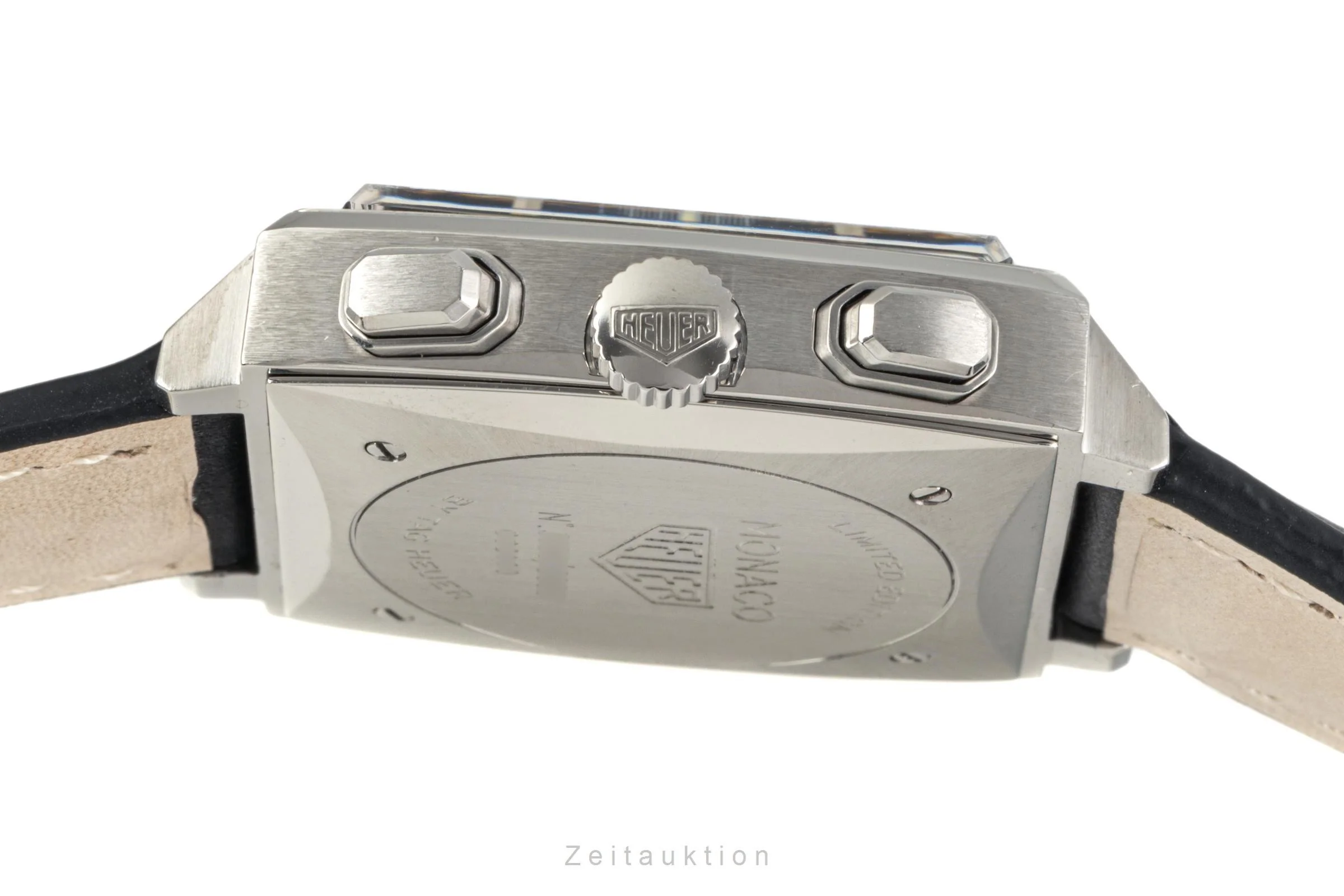 Tag Heuer Monaco chronograph steel automatic men's watch CS2110 LP: 7550EUR Limited  [2302740] - Image 10