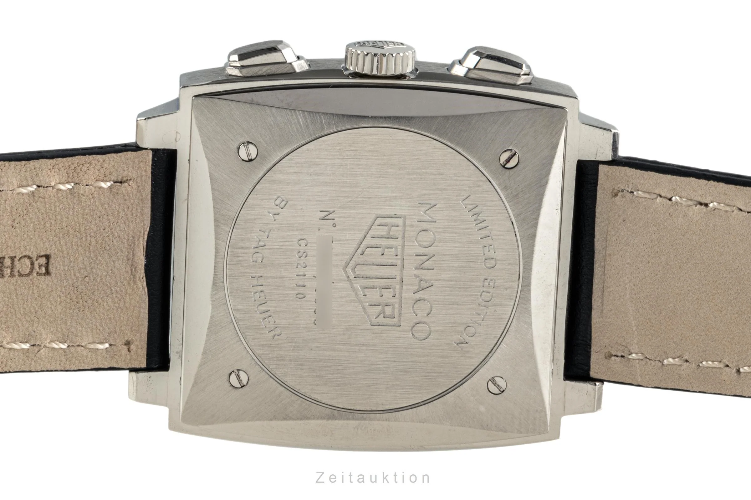 Tag Heuer Monaco chronograph steel automatic men's watch CS2110 LP: 7550EUR Limited  [2302740] - Image 9