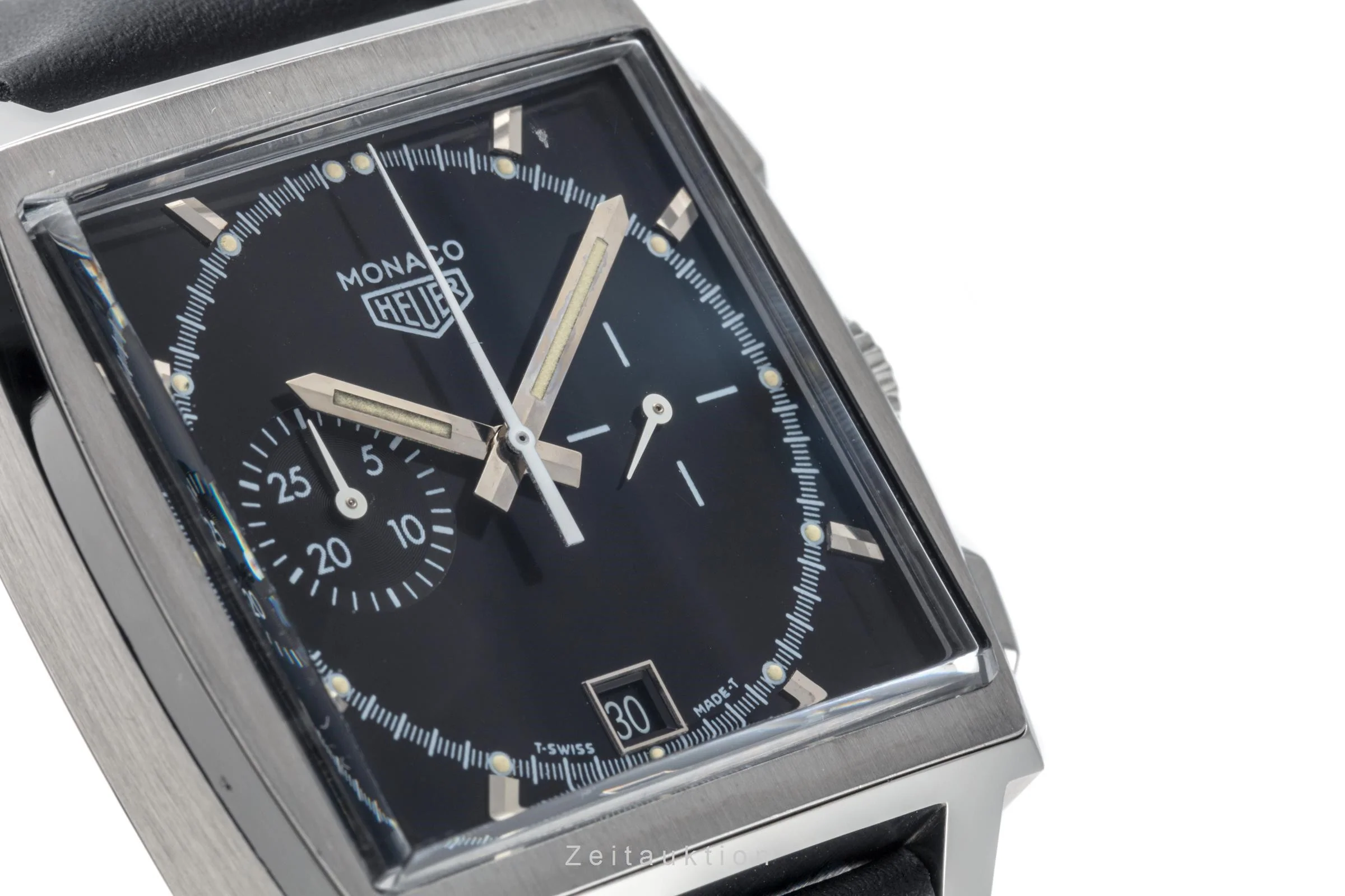 Tag Heuer Monaco chronograph steel automatic men's watch CS2110 LP: 7550EUR  [2305170] - Image 11