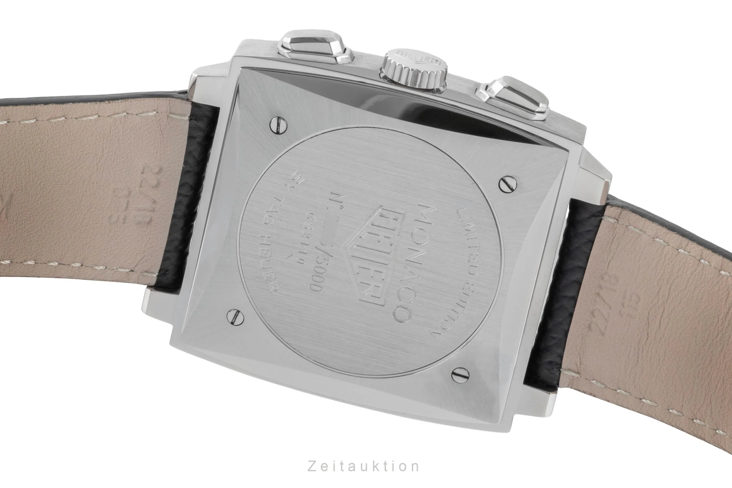 Tag Heuer Monaco chronograph steel automatic men's watch CS2110 Limited  [2600927] - Image 12