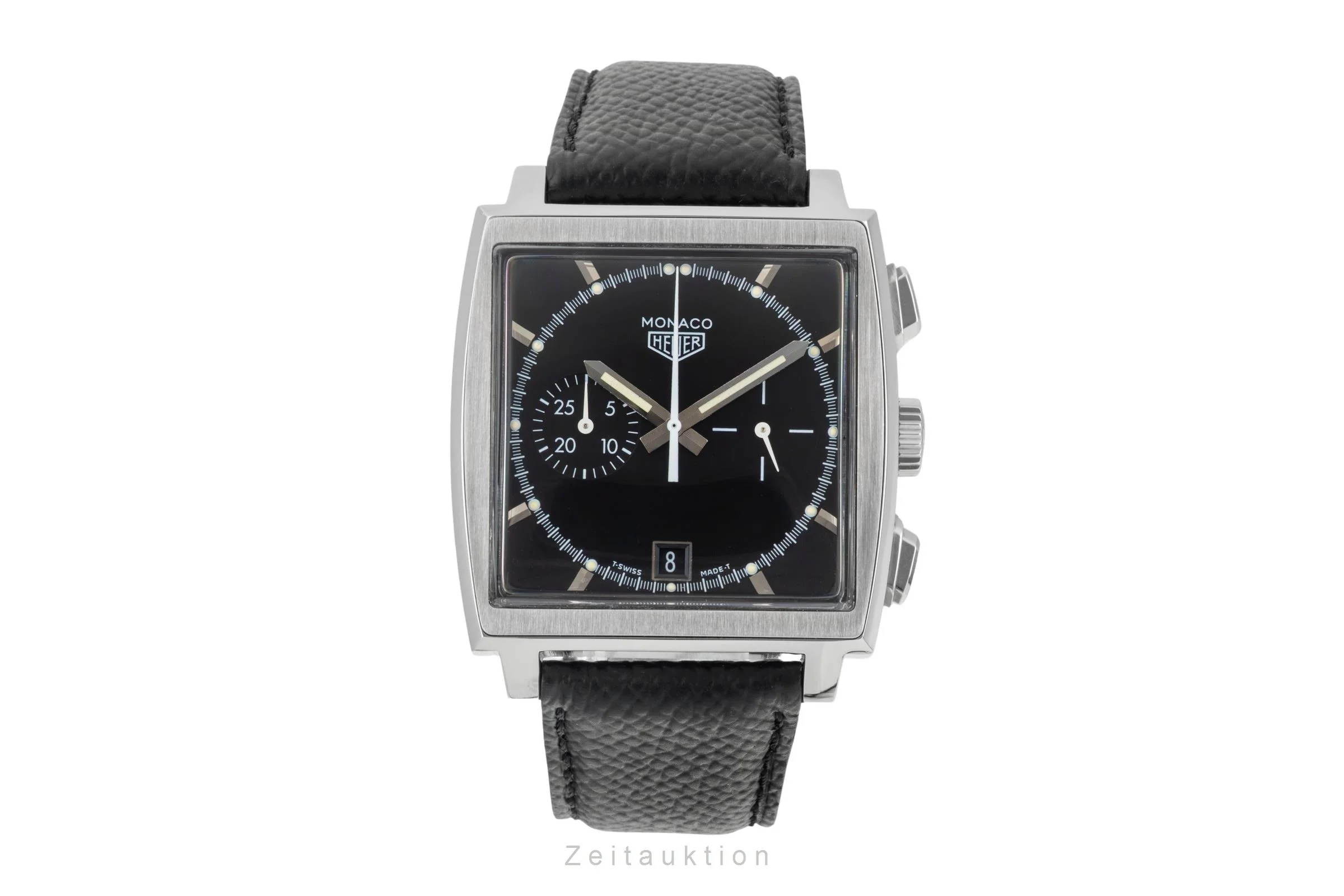 Tag Heuer Monaco chronograph steel automatic men's watch CS2110 Limited  [2600927] - Image 5