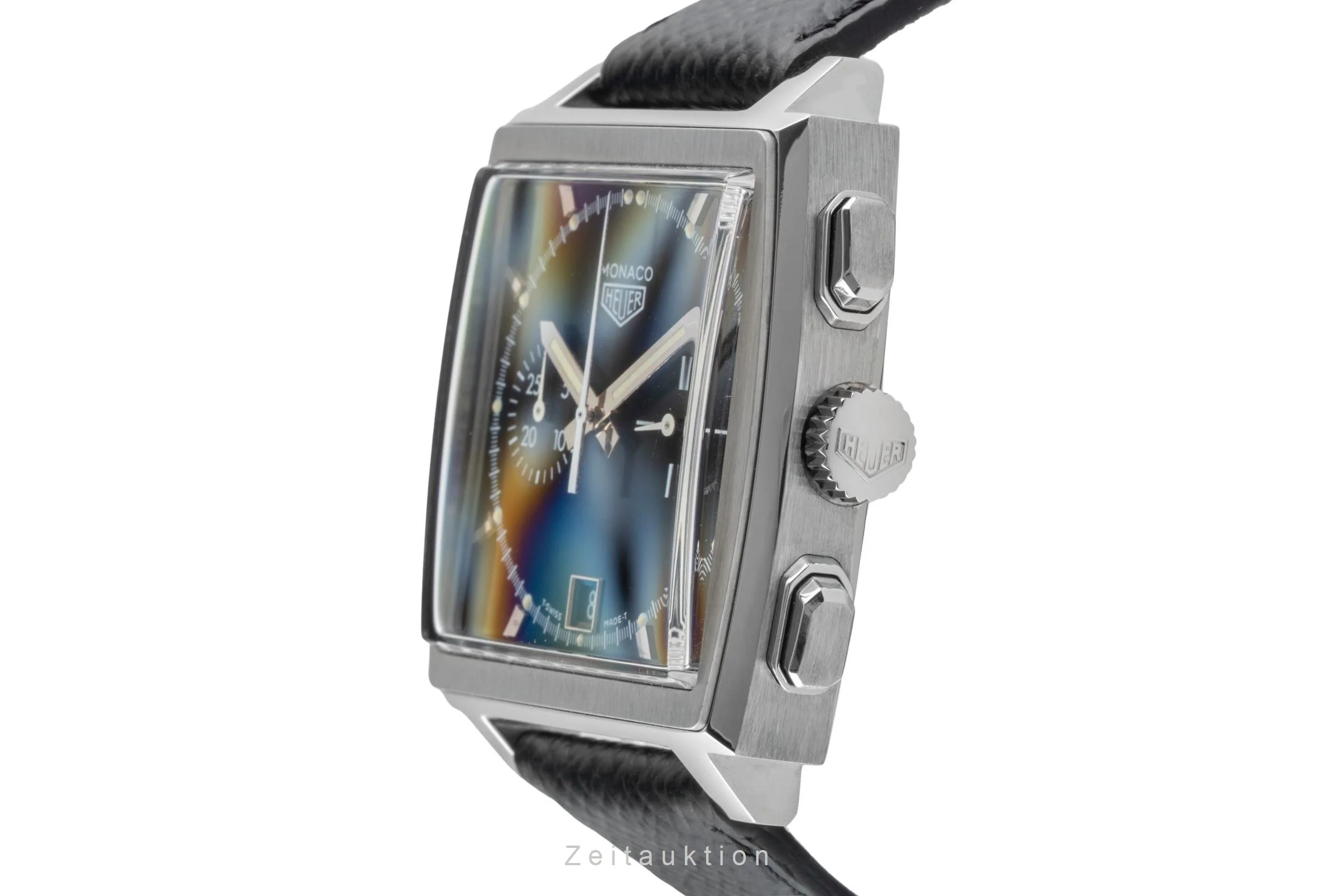 Tag Heuer Monaco chronograph steel automatic men's watch CS2110 Limited  [2600927] - Image 7