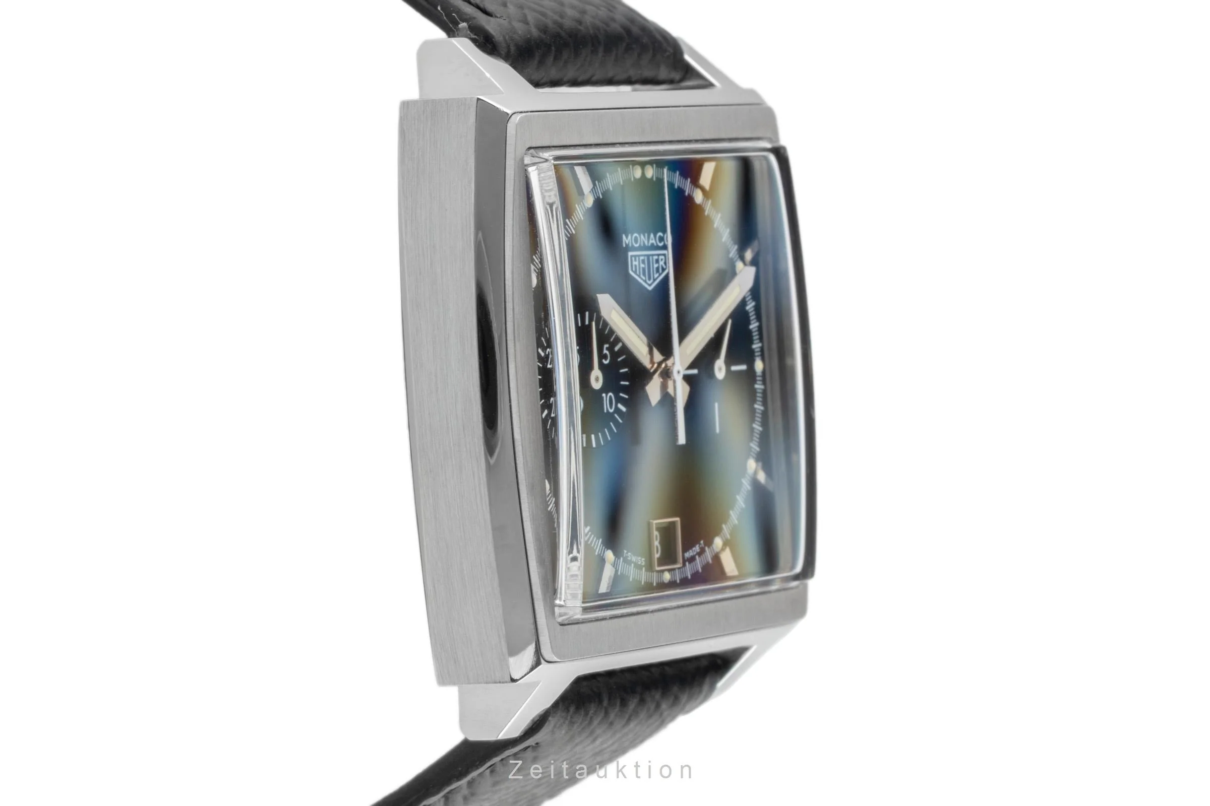 Tag Heuer Monaco chronograph steel automatic men's watch CS2110 Limited  [2600927] - Image 8