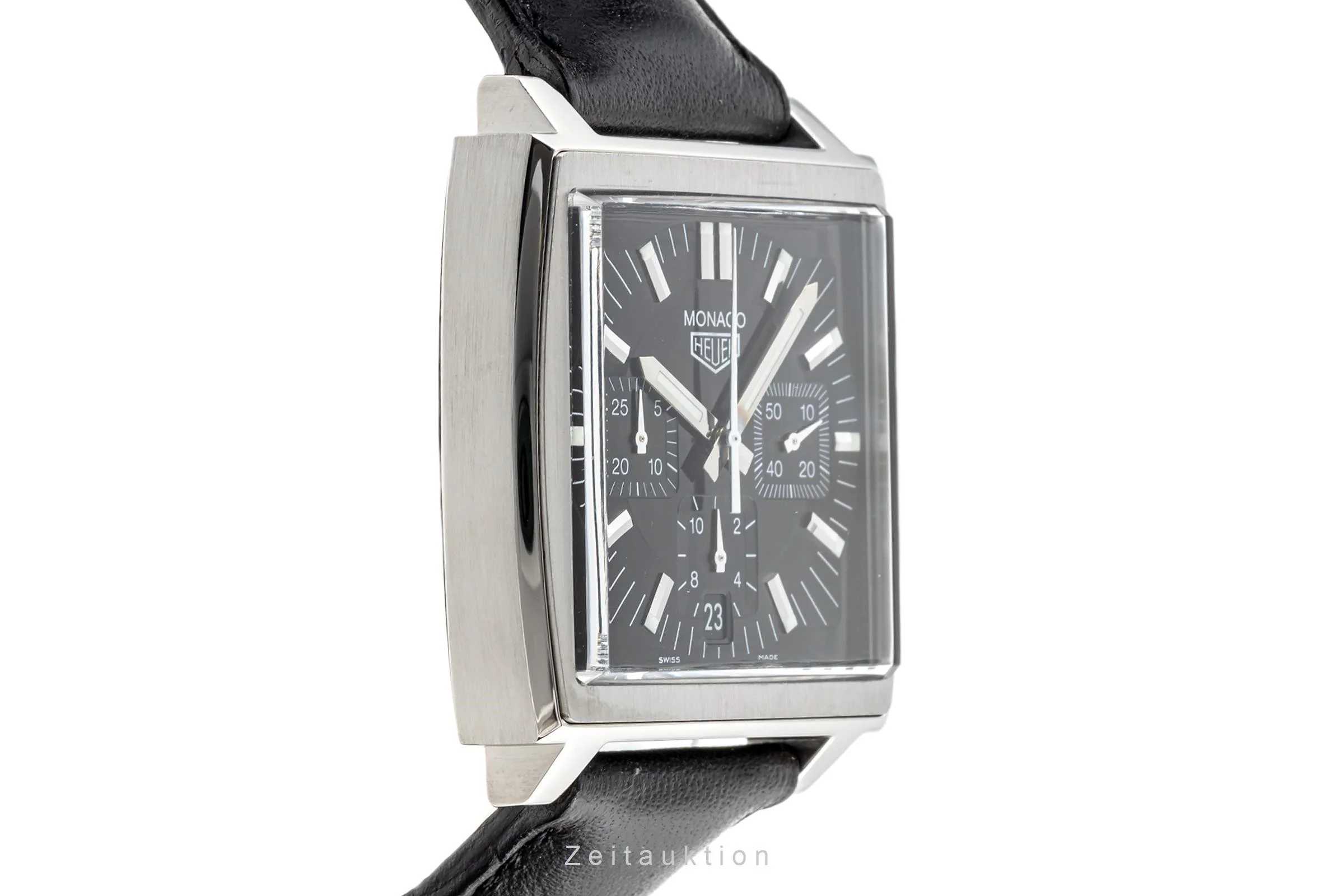 Tag Heuer Monaco chronograph steel automatic men's watch CS2111 LP: 7550EUR  [2302772] - Image 6