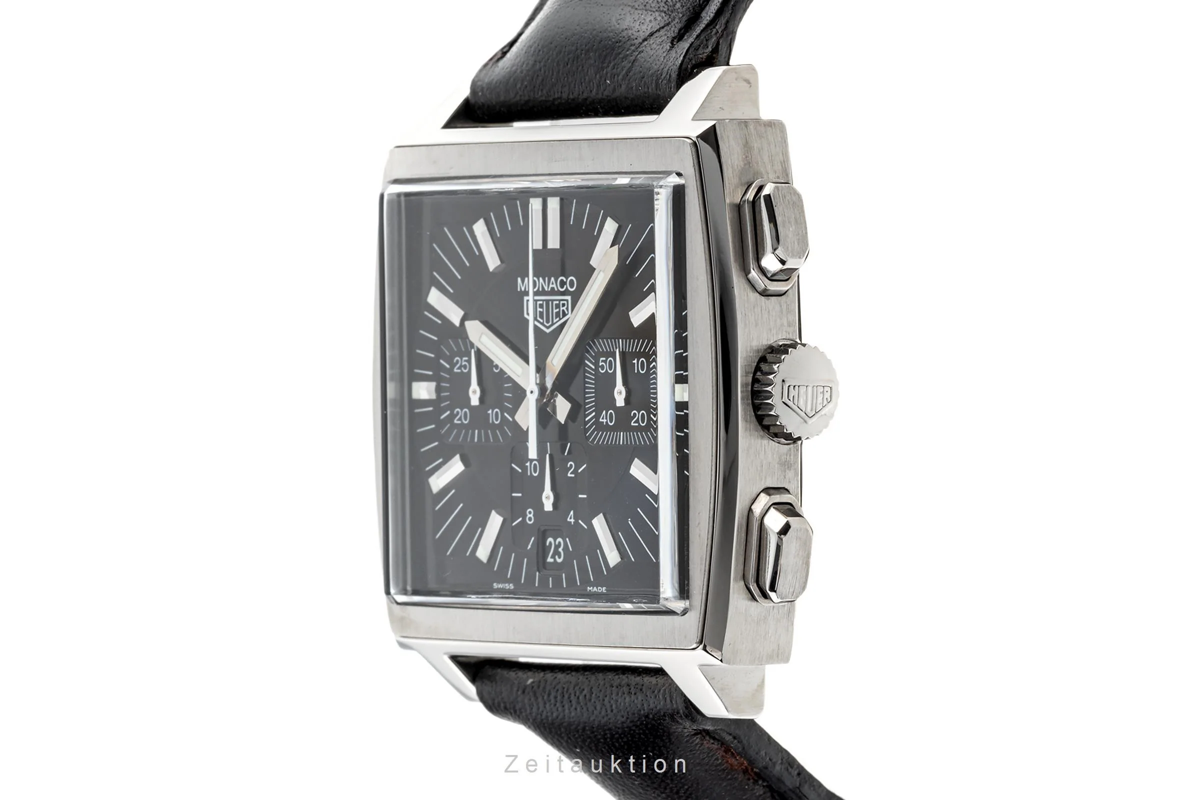 Tag Heuer Monaco chronograph steel automatic men's watch CS2111 LP: 7550EUR  [2302772] - Image 7