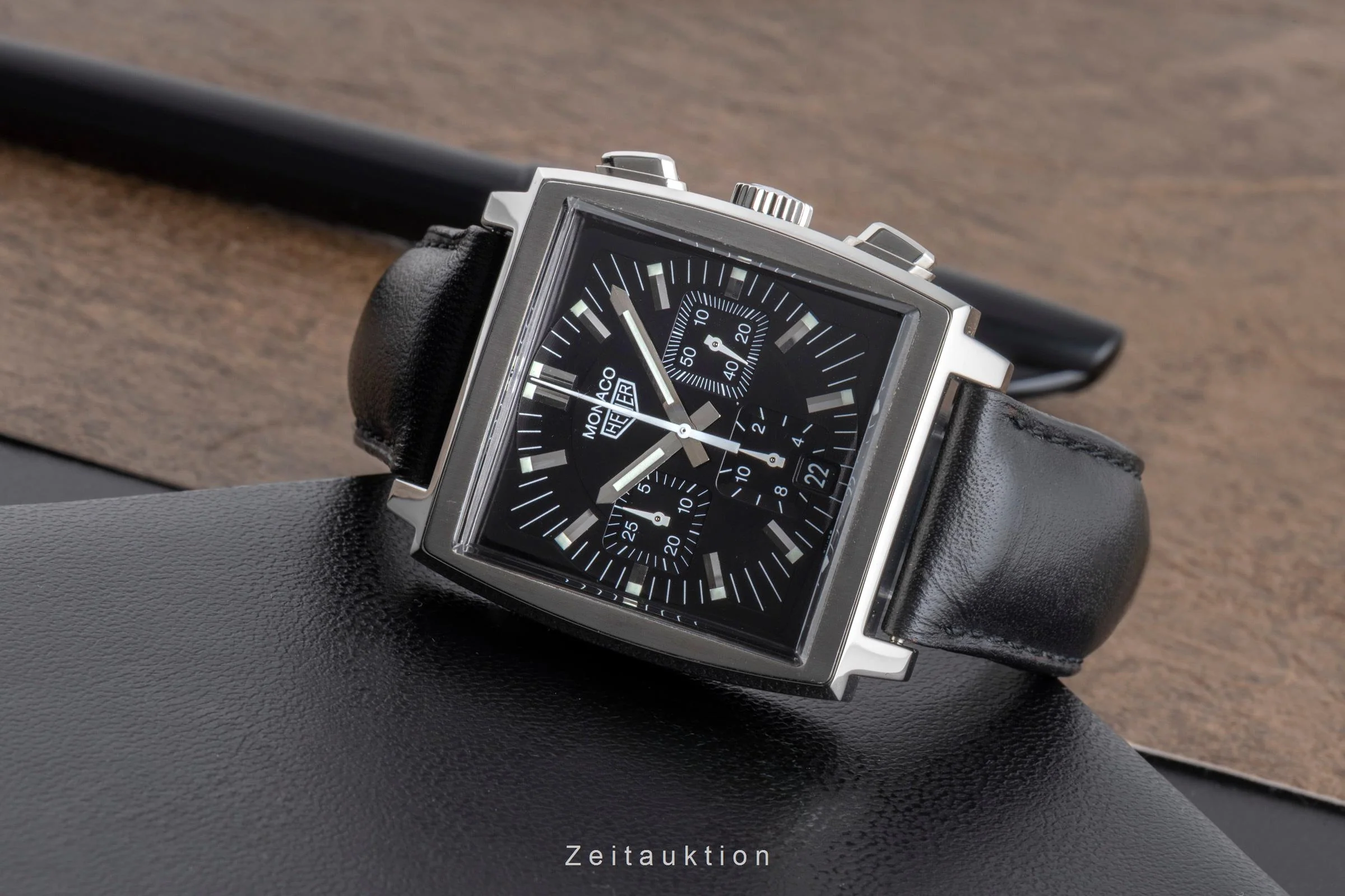 Tag Heuer Monaco chronograph steel automatic men's watch CS2111.FC8119  [2502660] - Image 3