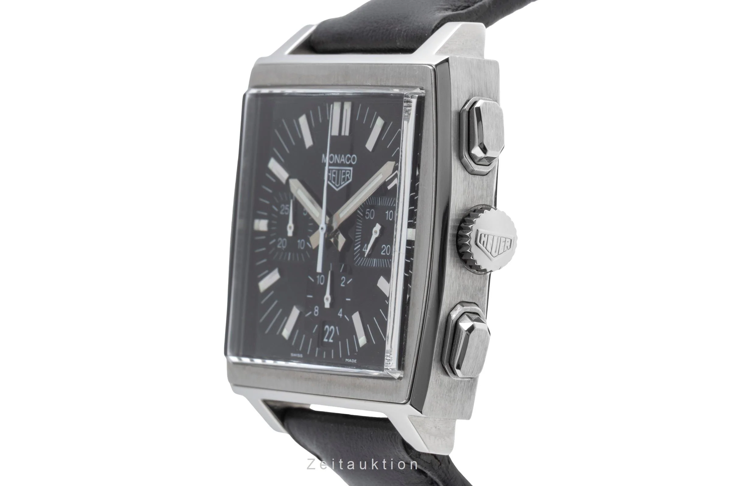 Tag Heuer Monaco chronograph steel automatic men's watch CS2111.FC8119  [2502660] - Image 7