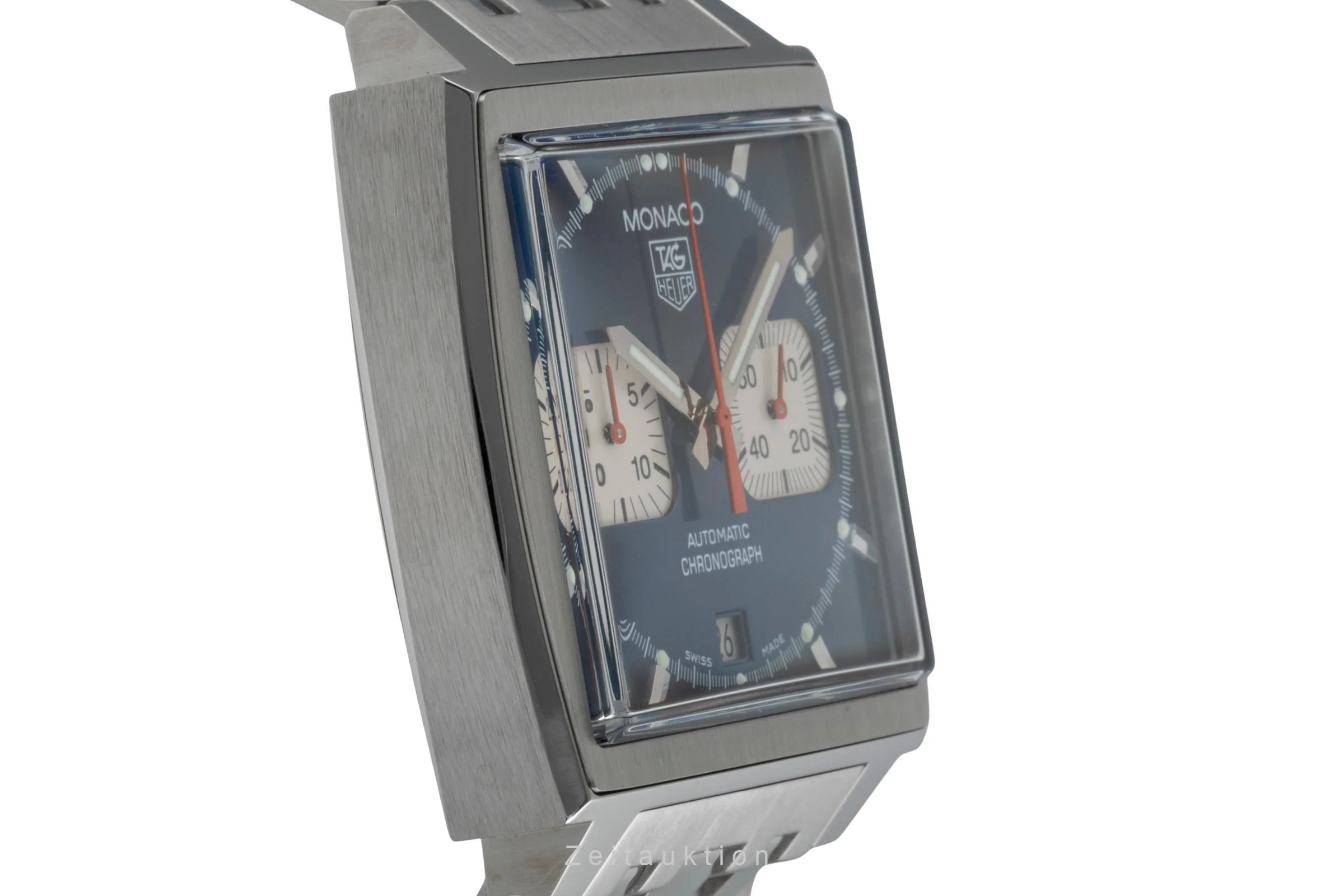 Tag Heuer Monaco chronograph steel automatic men's watch CW 2113-0  [2505139] - Image 8