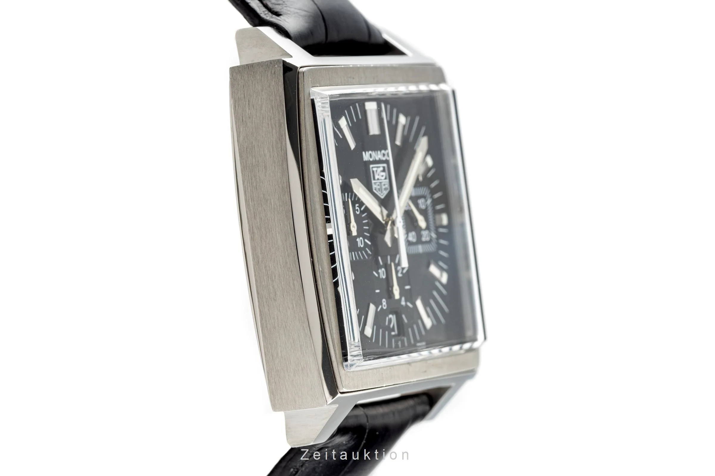 Tag Heuer Monaco chronograph steel automatic men's watch CW211-0 LP: 6400EUR  [2203922] - Image 7
