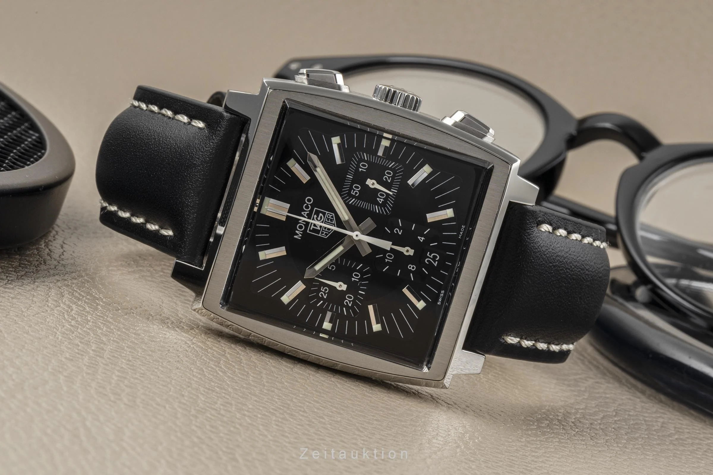 Tag Heuer Monaco chronograph steel automatic men's watch CW2111-0 LP: 6850EUR  [2301387] - Image 2