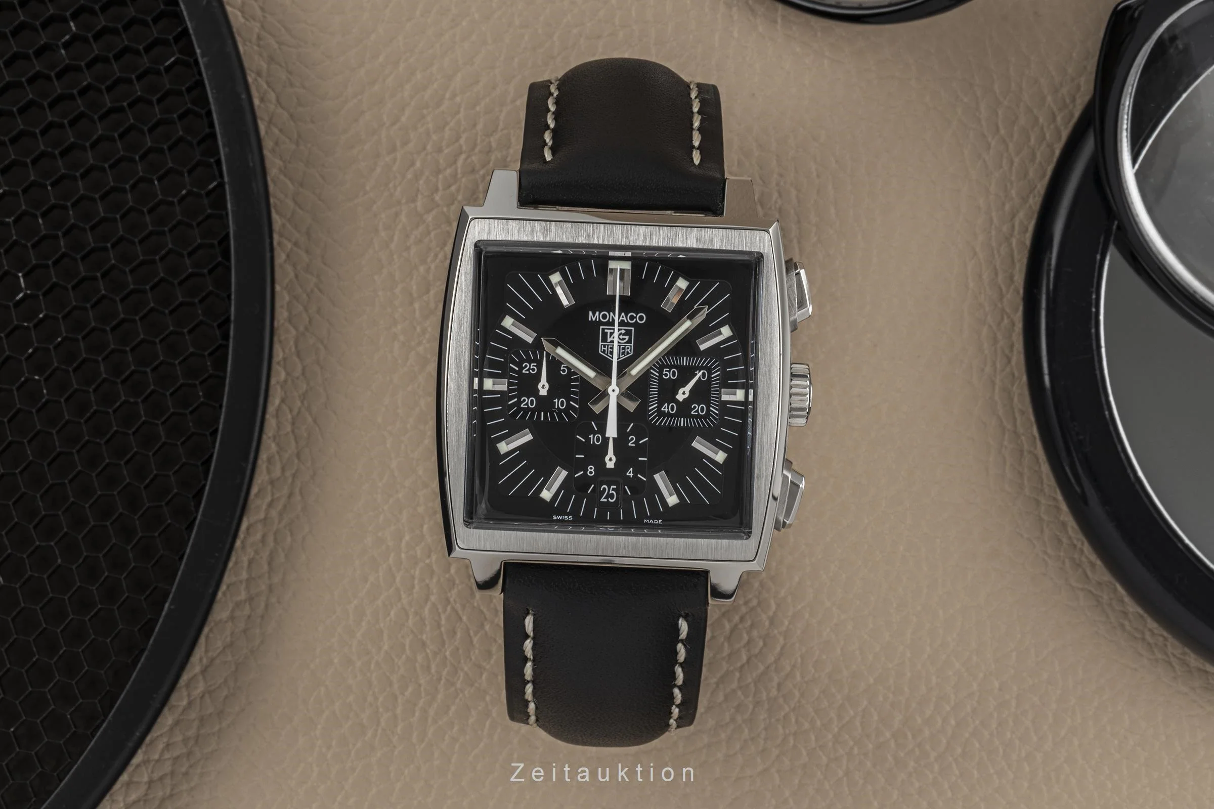 Tag Heuer Monaco chronograph steel automatic men's watch CW2111-0 LP: 6850EUR  [2301387] - Image 3