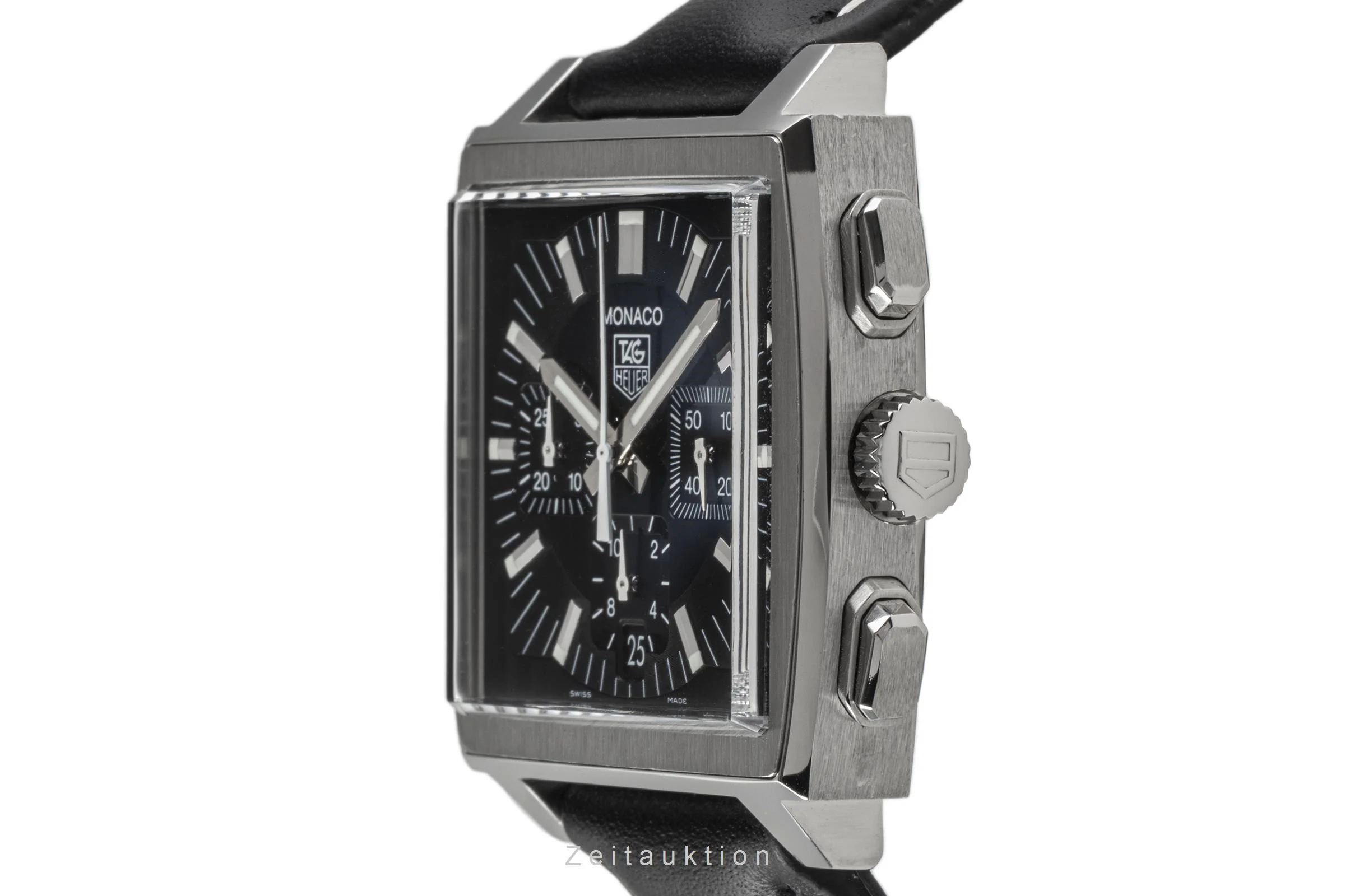 Tag Heuer Monaco chronograph steel automatic men's watch CW2111-0 LP: 6850EUR  [2301387] - Image 6