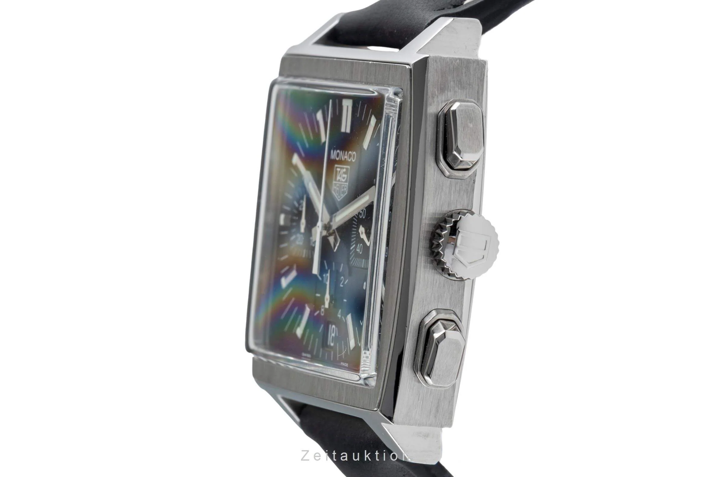 Tag Heuer Monaco chronograph steel automatic men's watch CW2111-0 LP: 6850EUR  [2501753] - Image 7