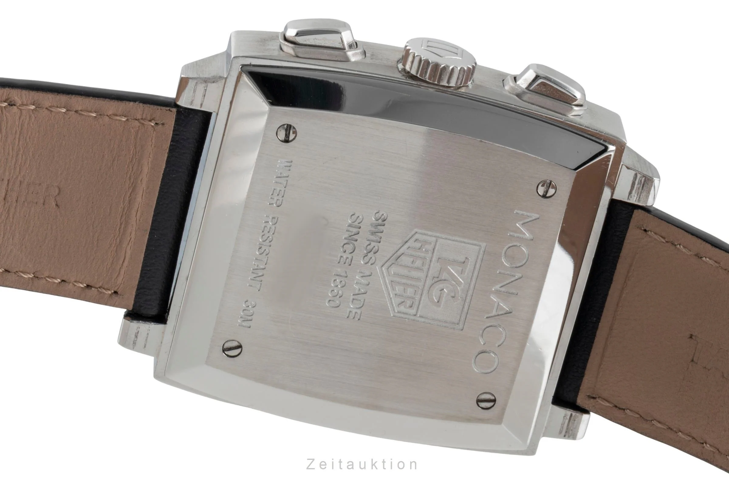 Tag Heuer Monaco chronograph steel automatic men's watch CW2111-0  [2505838] - Image 11
