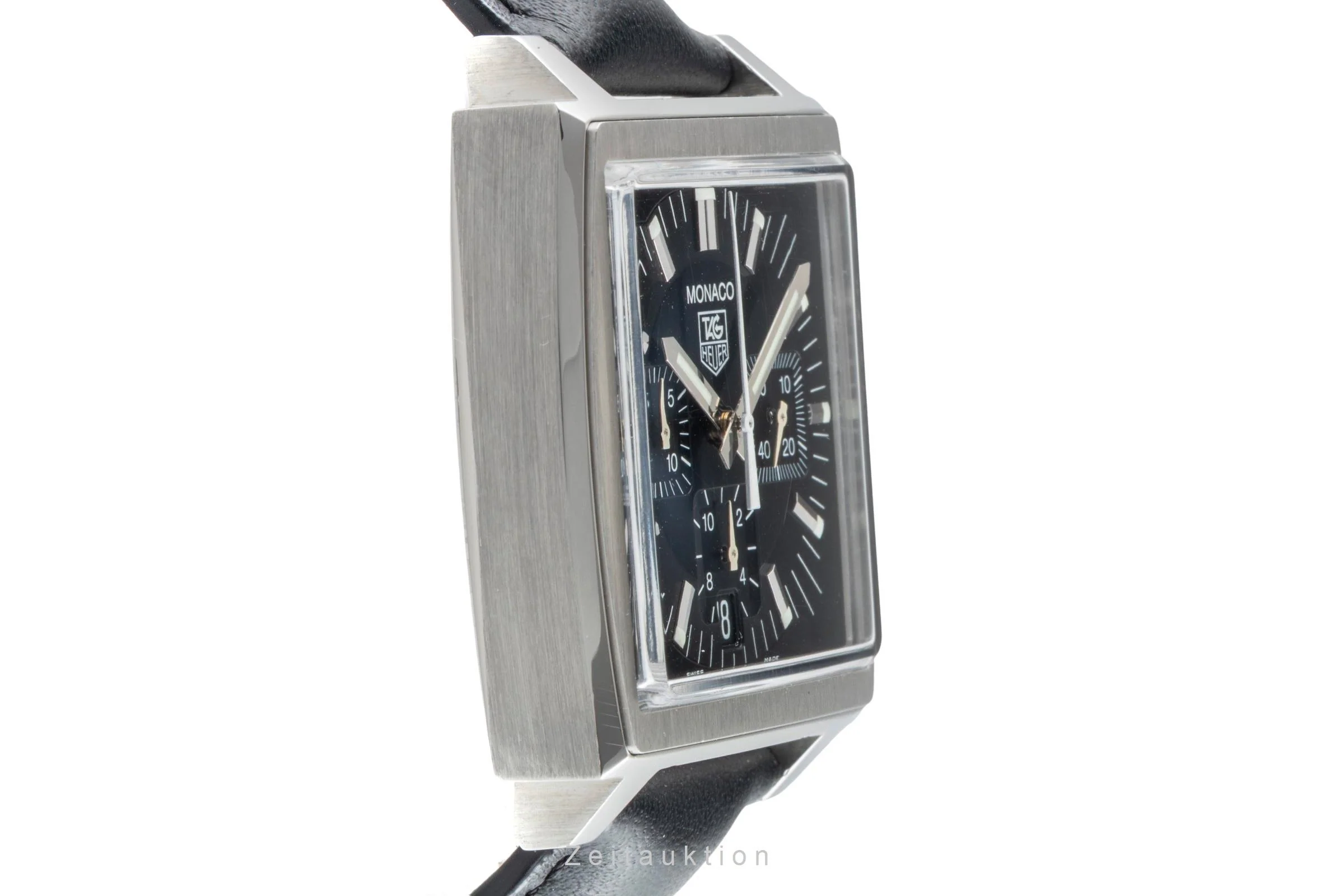 Tag Heuer Monaco chronograph steel automatic men's watch CW2111-0  [2505838] - Image 8