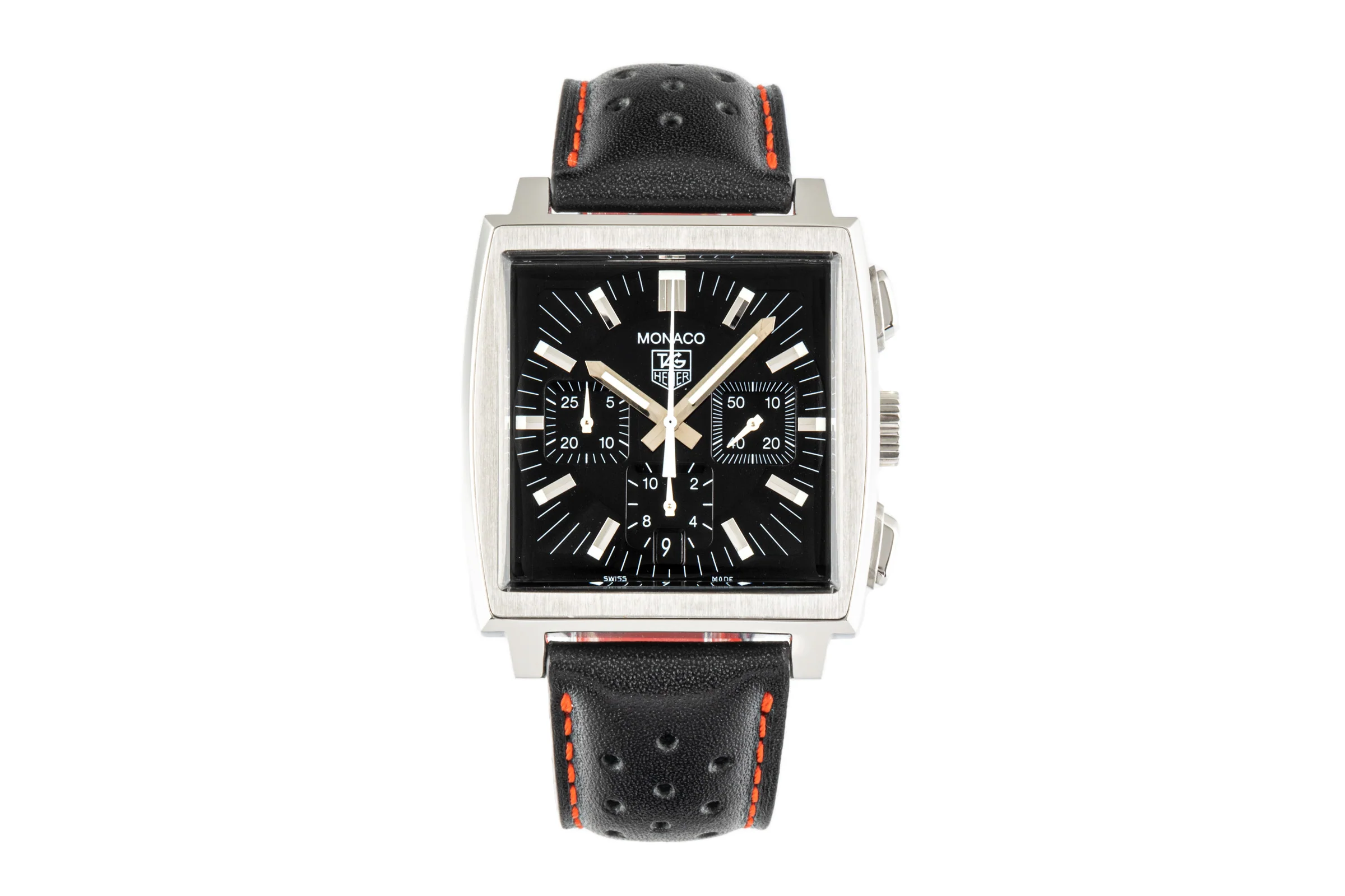 Tag Heuer Monaco chronograph steel automatic men's watch CW2111  [2205640] - Image 4