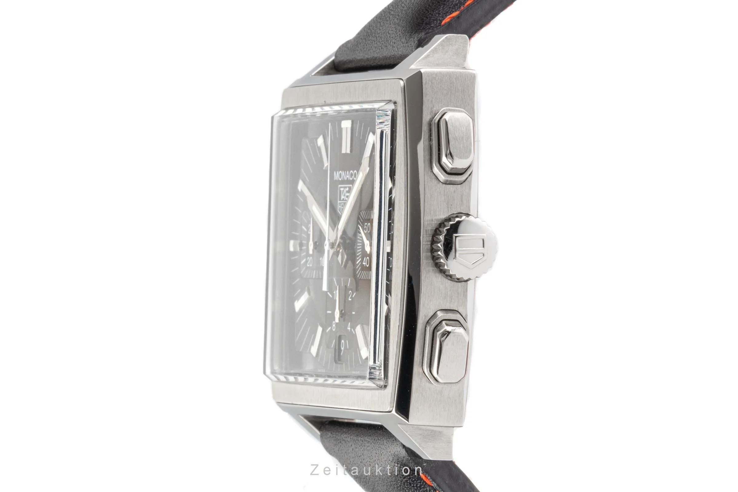 Tag Heuer Monaco chronograph steel automatic men's watch CW2111  [2205640] - Image 6
