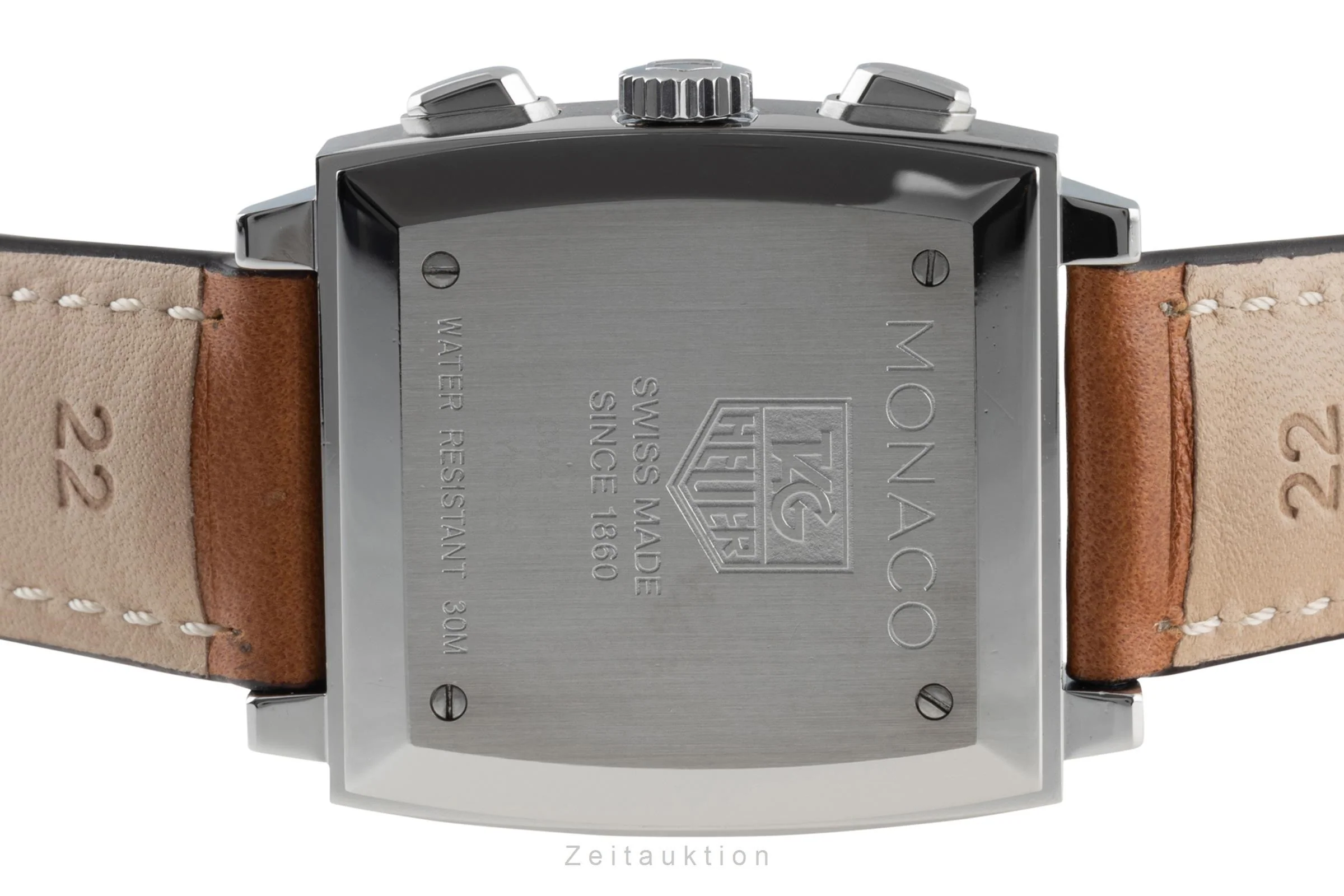Tag Heuer Monaco chronograph steel automatic men's watch CW2113-0  [2303581] - Image 9