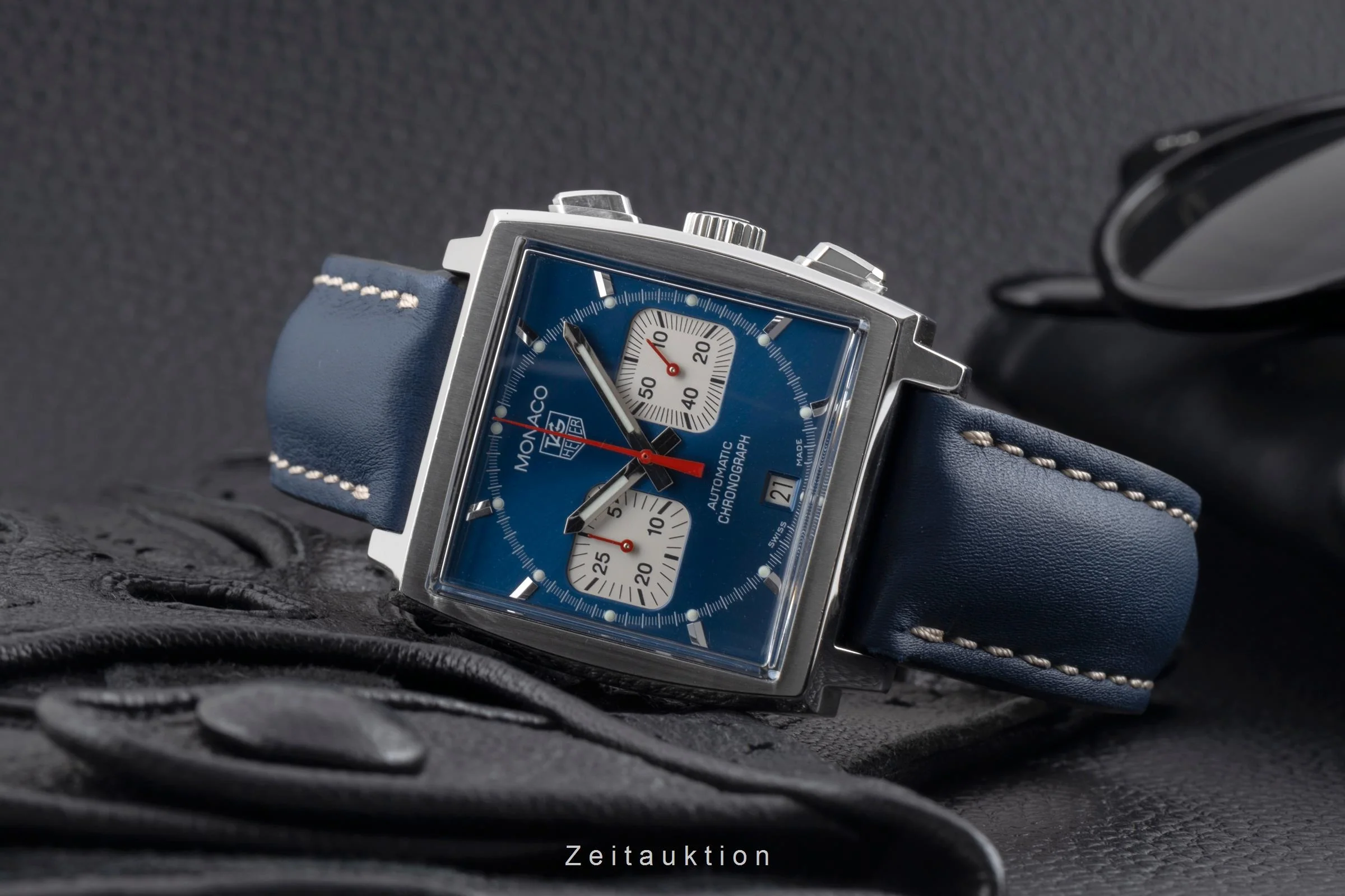 Tag Heuer Monaco chronograph steel automatic men's watch CW2113 LP: 8100EUR  [2503318] - Image 3