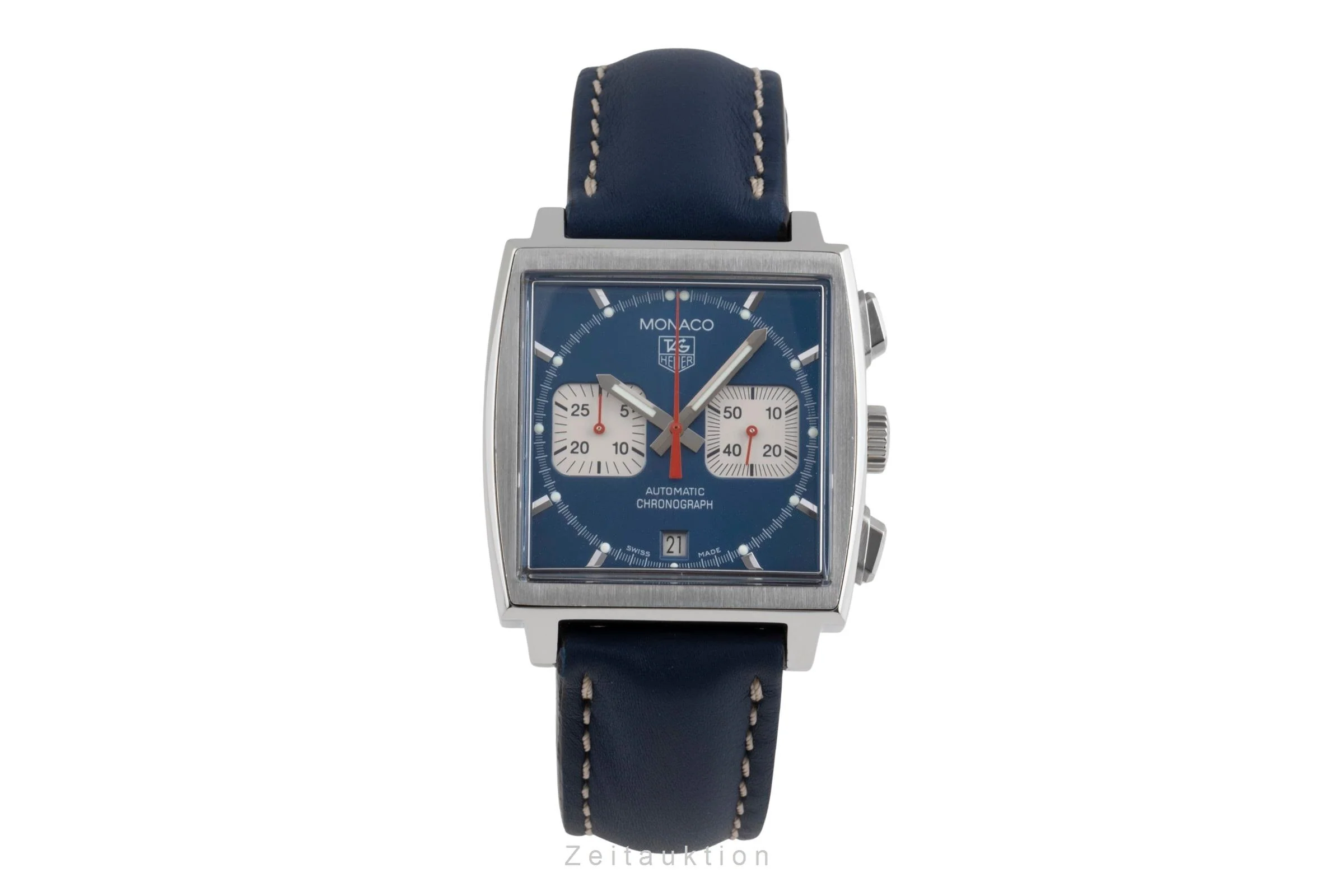 Tag Heuer Monaco chronograph steel automatic men's watch CW2113 LP: 8100EUR  [2503318] - Image 5