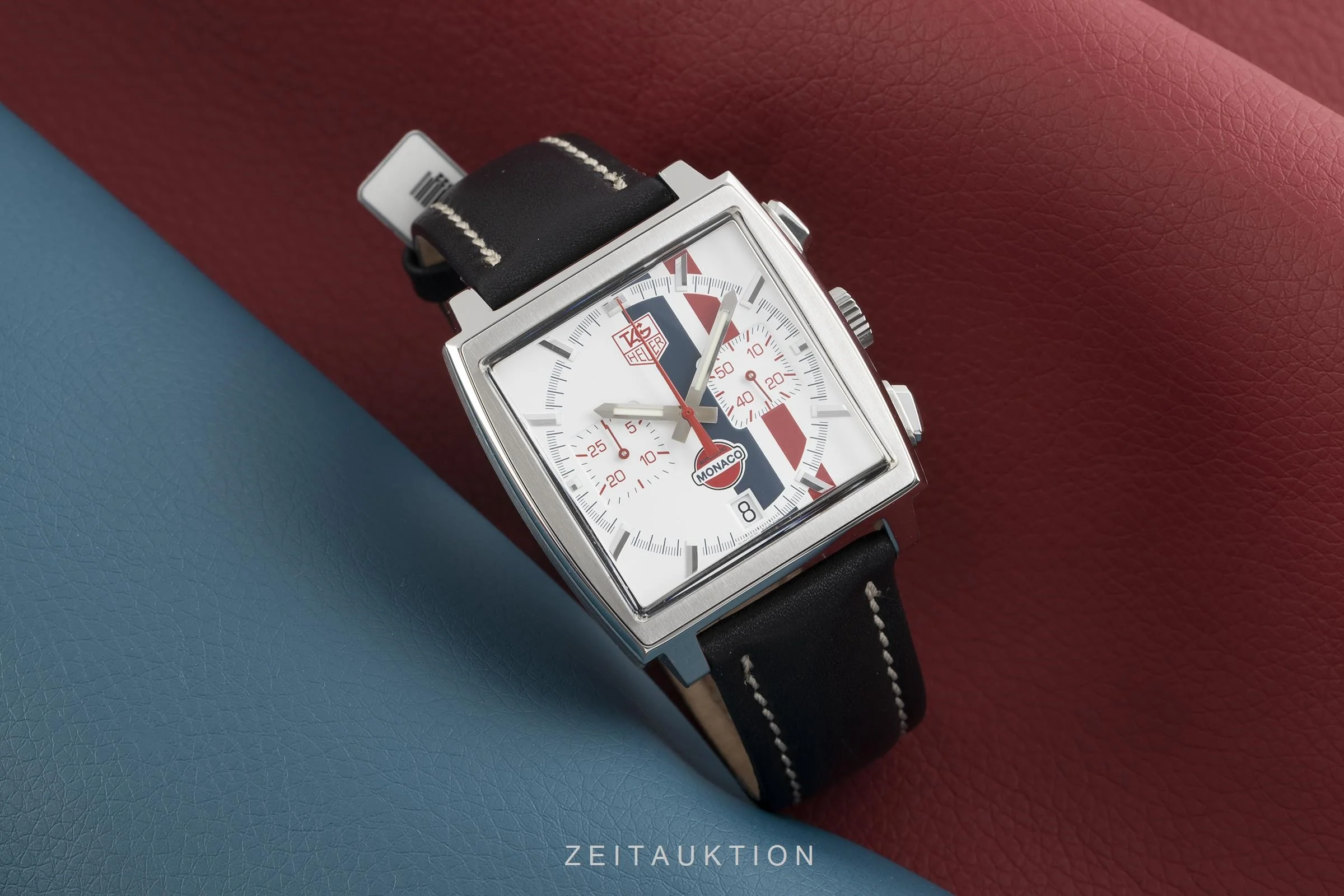 Tag Heuer Monaco chronograph steel automatic men's watch CW2118  [2103691] - Image 3