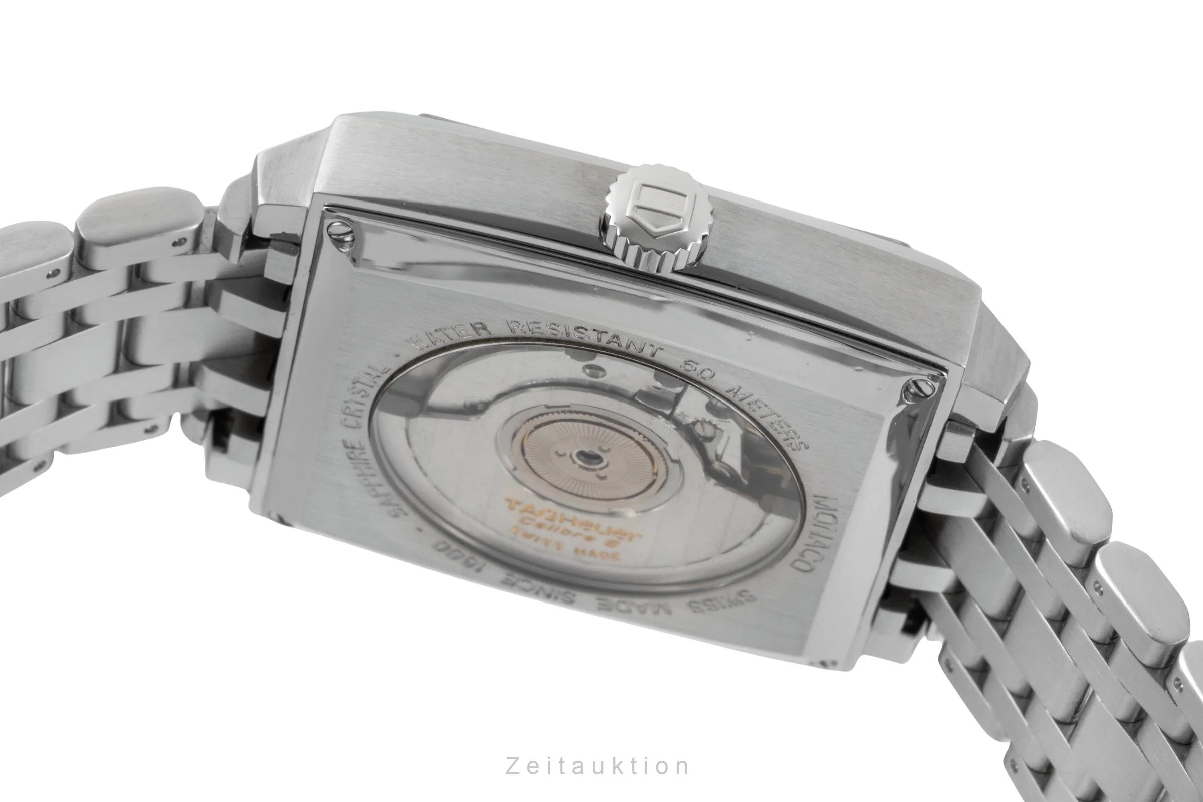 Tag Heuer Monaco steel automatic men's watch WW2111  [2600364] - Image 11