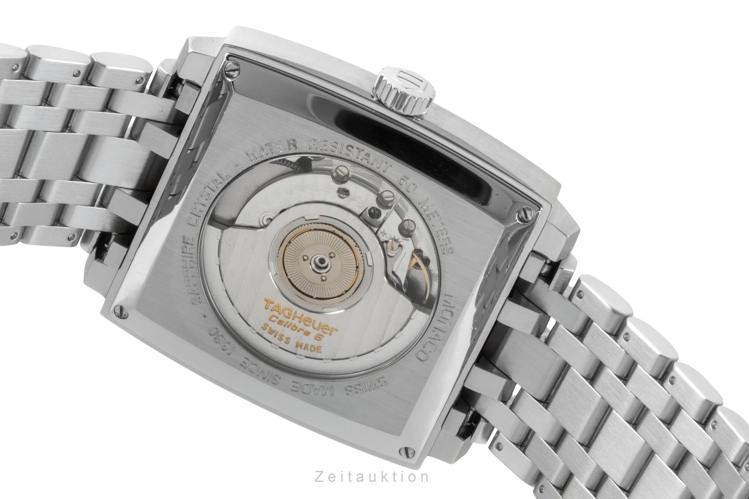 Tag Heuer Monaco steel automatic men's watch WW2111  [2600364] - Image 12