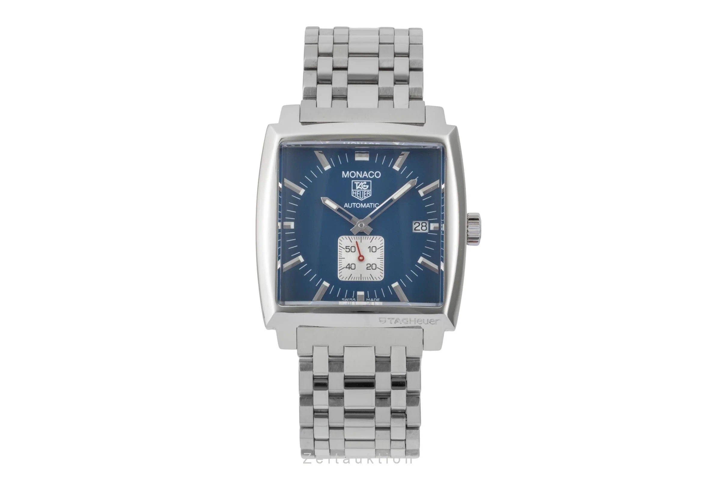 Tag Heuer Monaco steel automatic men's watch WW2111  [2600364] - Image 5