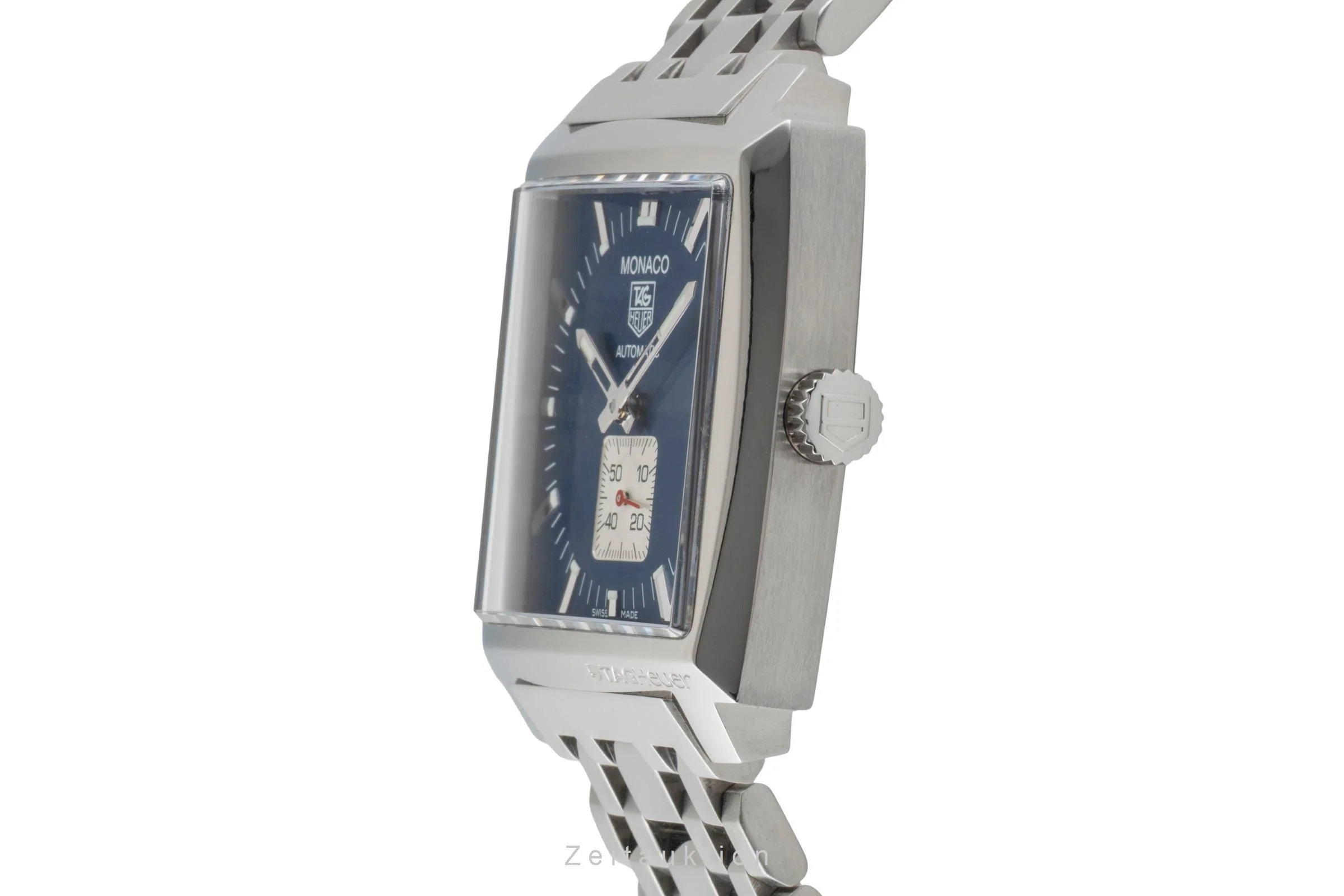 Tag Heuer Monaco steel automatic men's watch WW2111  [2600364] - Image 7