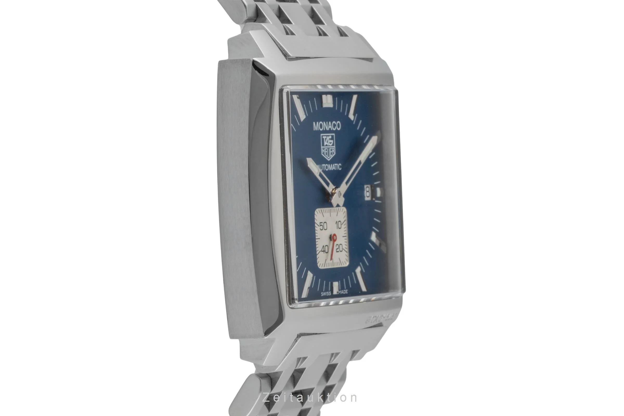 Tag Heuer Monaco steel automatic men's watch WW2111  [2600364] - Image 8