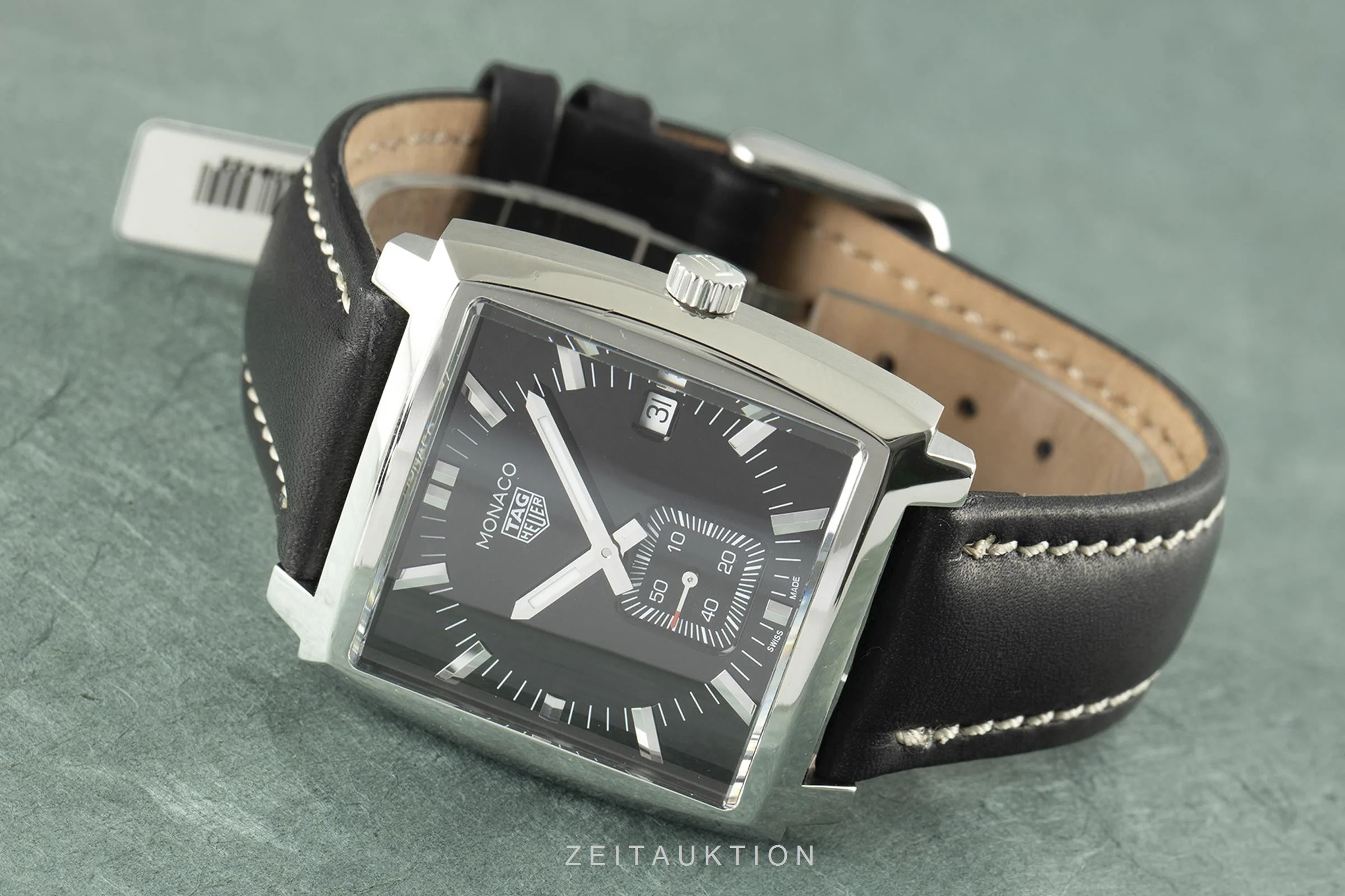 Tag Heuer Monaco steel quartz men's watch WAW131A.FC6177 LP: 2050EUR  [2105287] - Image 3