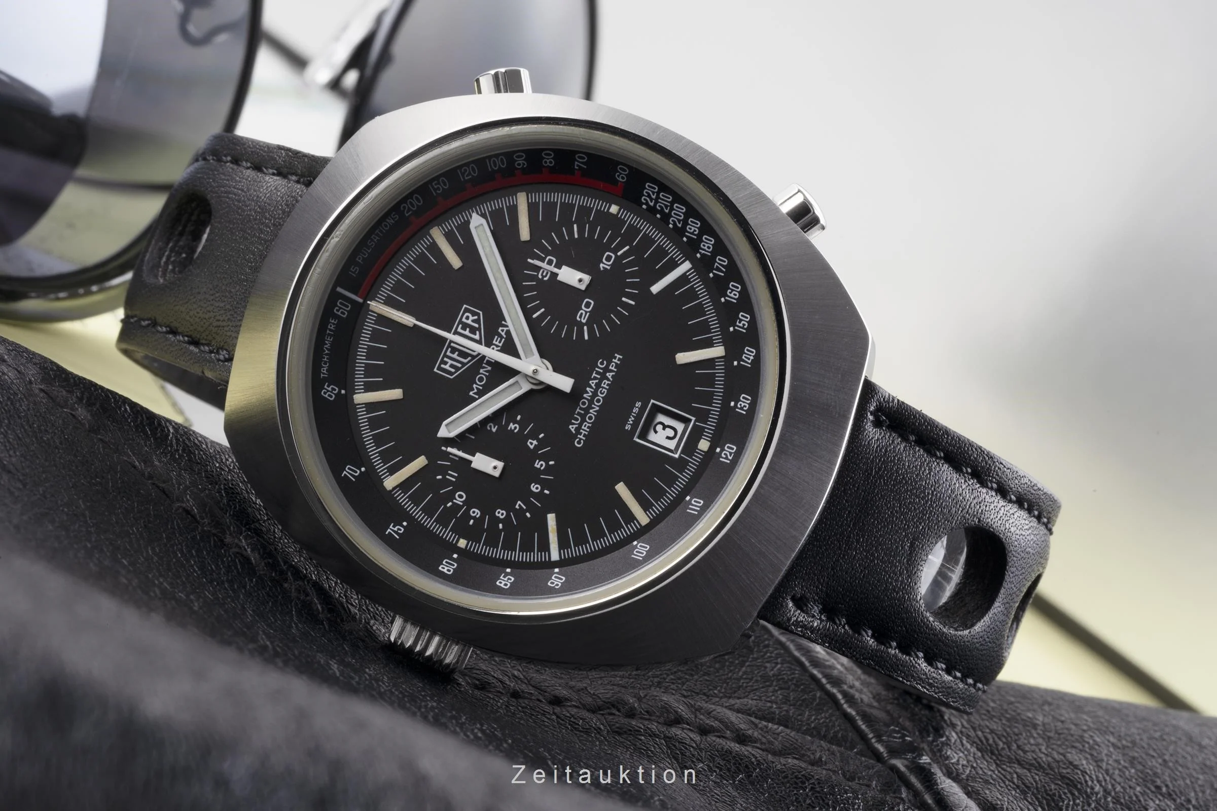 Tag Heuer Montreal chronograph steel automatic men's watch 110.503 Vintage  [2203689] - Image 2