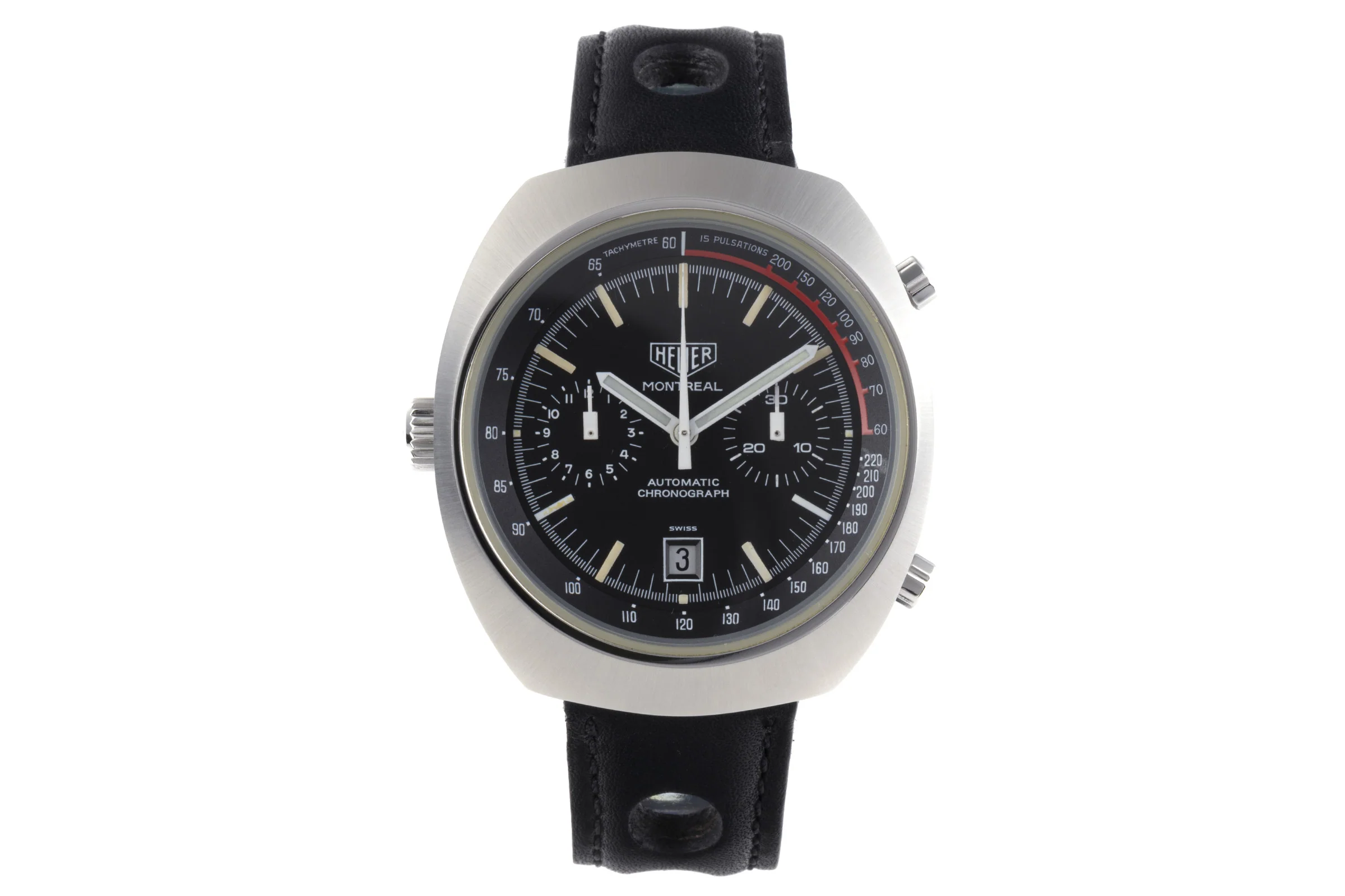Tag Heuer Montreal chronograph steel automatic men's watch 110.503 Vintage  [2203689] - Image 4
