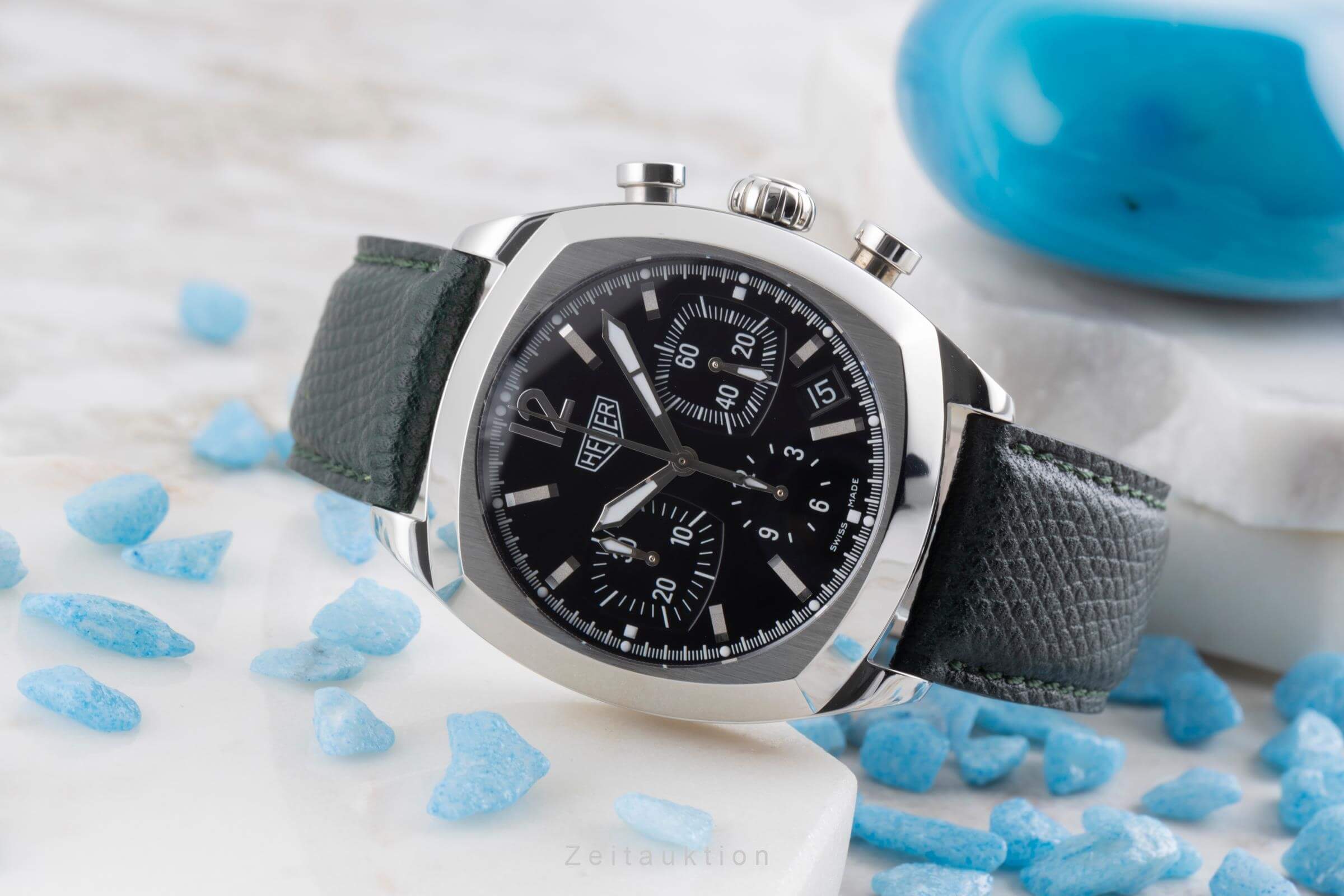 Tag Heuer Monza chronograph steel automatic men's watch CR2110  [2406713] - Image 3