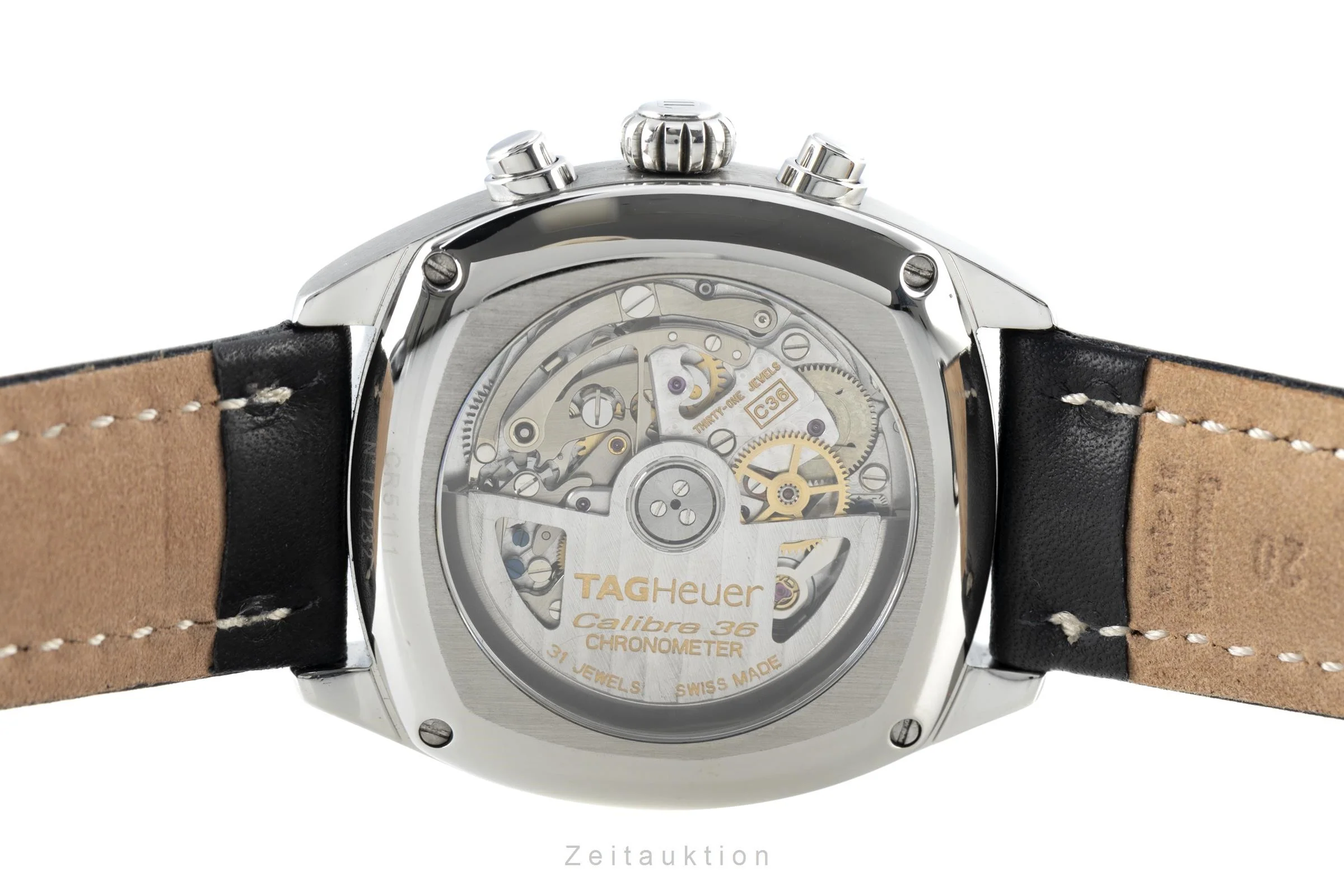 Tag Heuer Monza chronograph steel automatic men's watch CR5111  [2111079] - Image 12