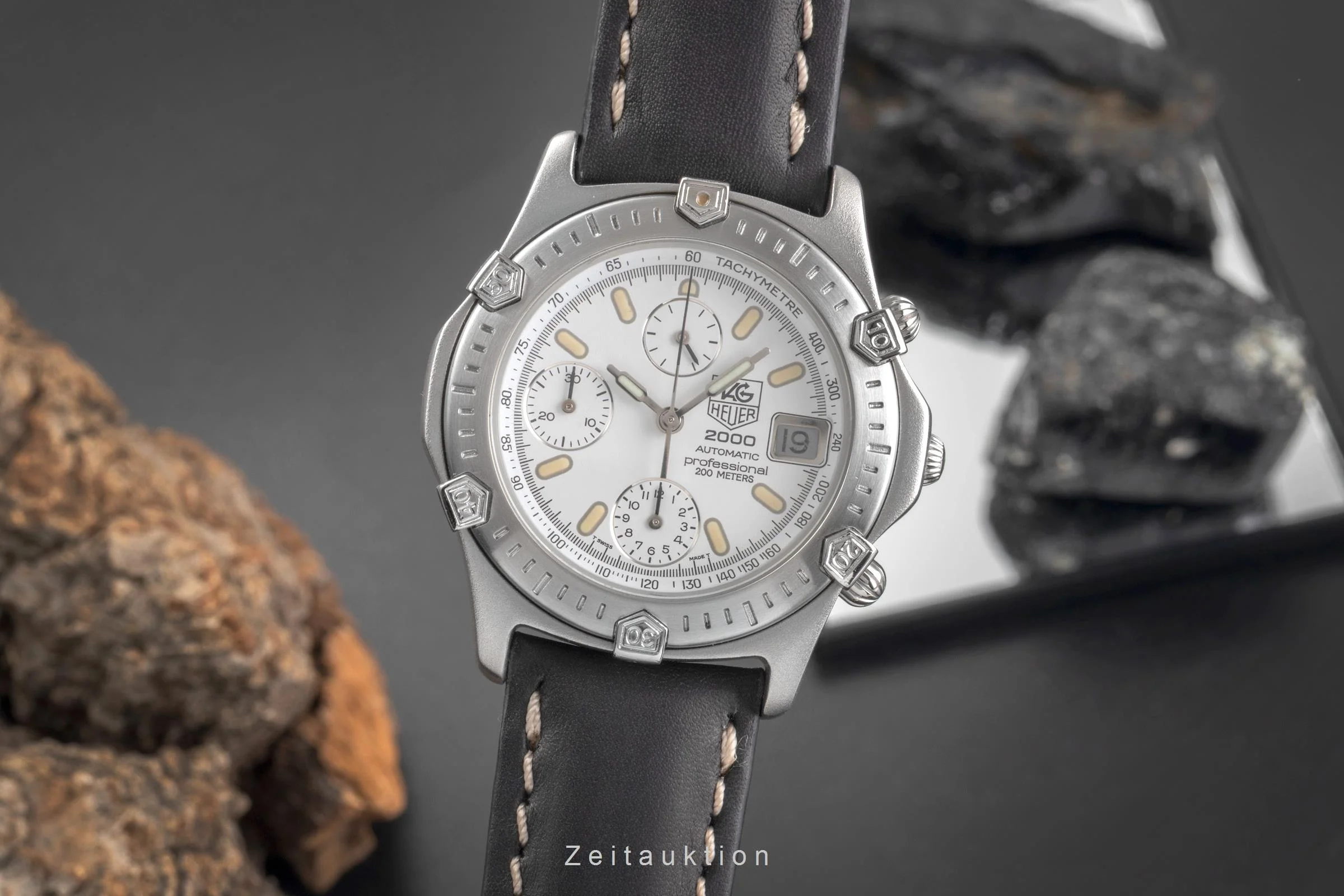 Tag Heuer Professional chronograph steel automatic men's watch 169.806  [2503476] - Image 2