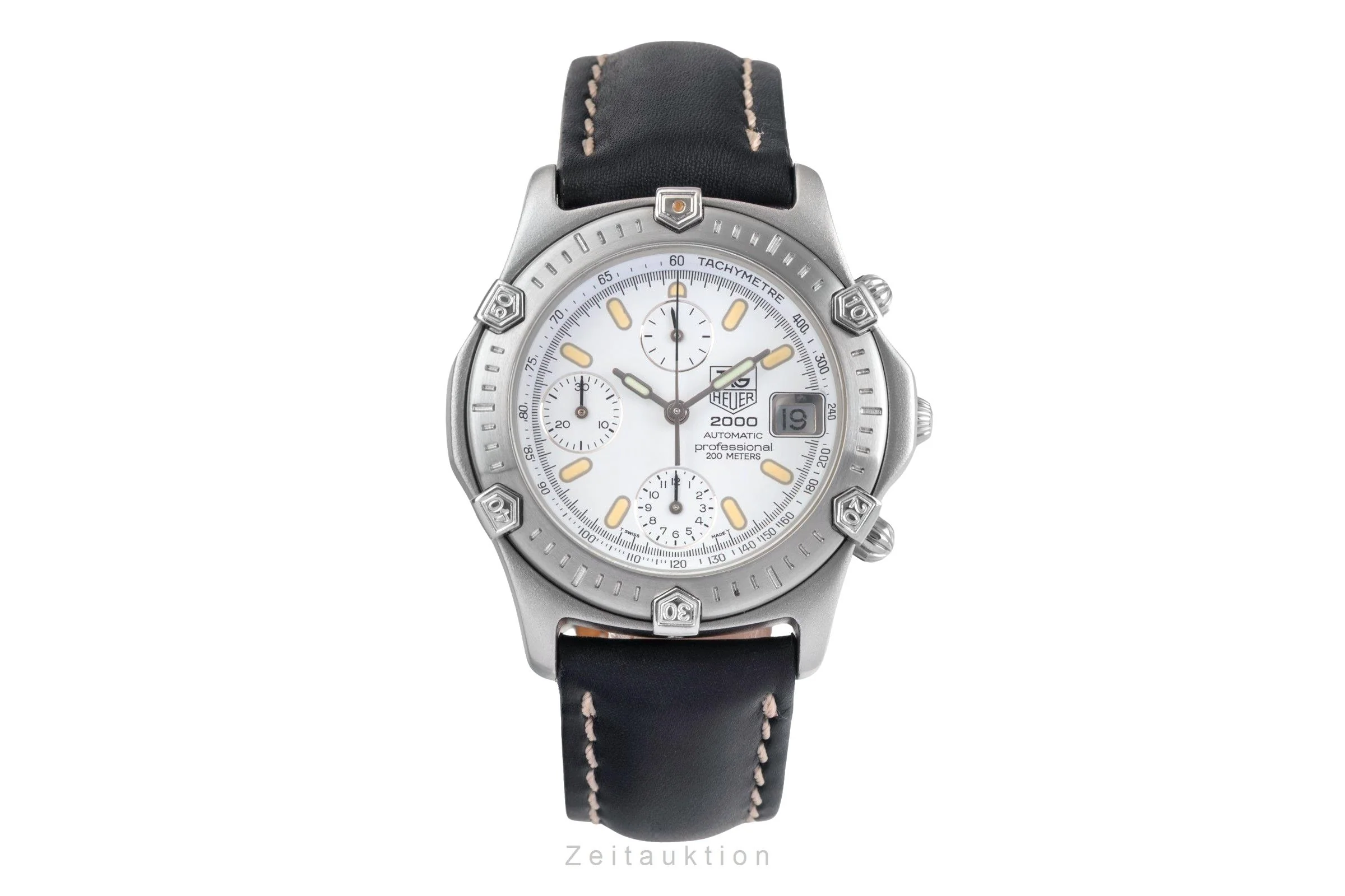 Tag Heuer Professional chronograph steel automatic men's watch 169.806  [2503476] - Image 5