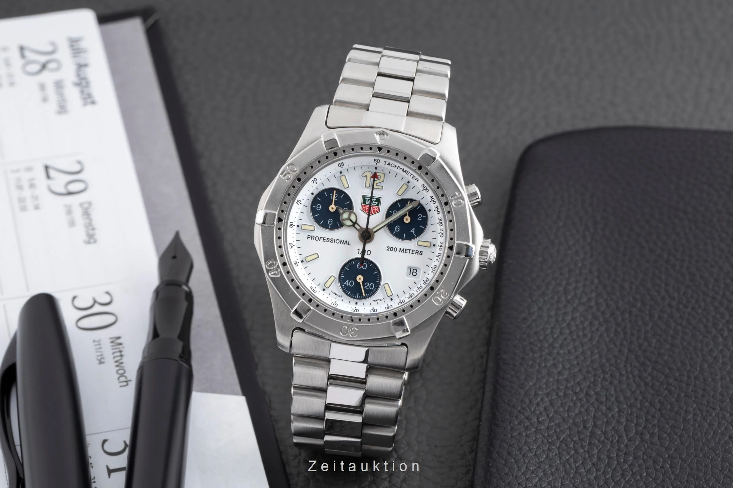 Tag Heuer Professional chronograph steel quartz men's watch CK1111  [2502741] - Image 4