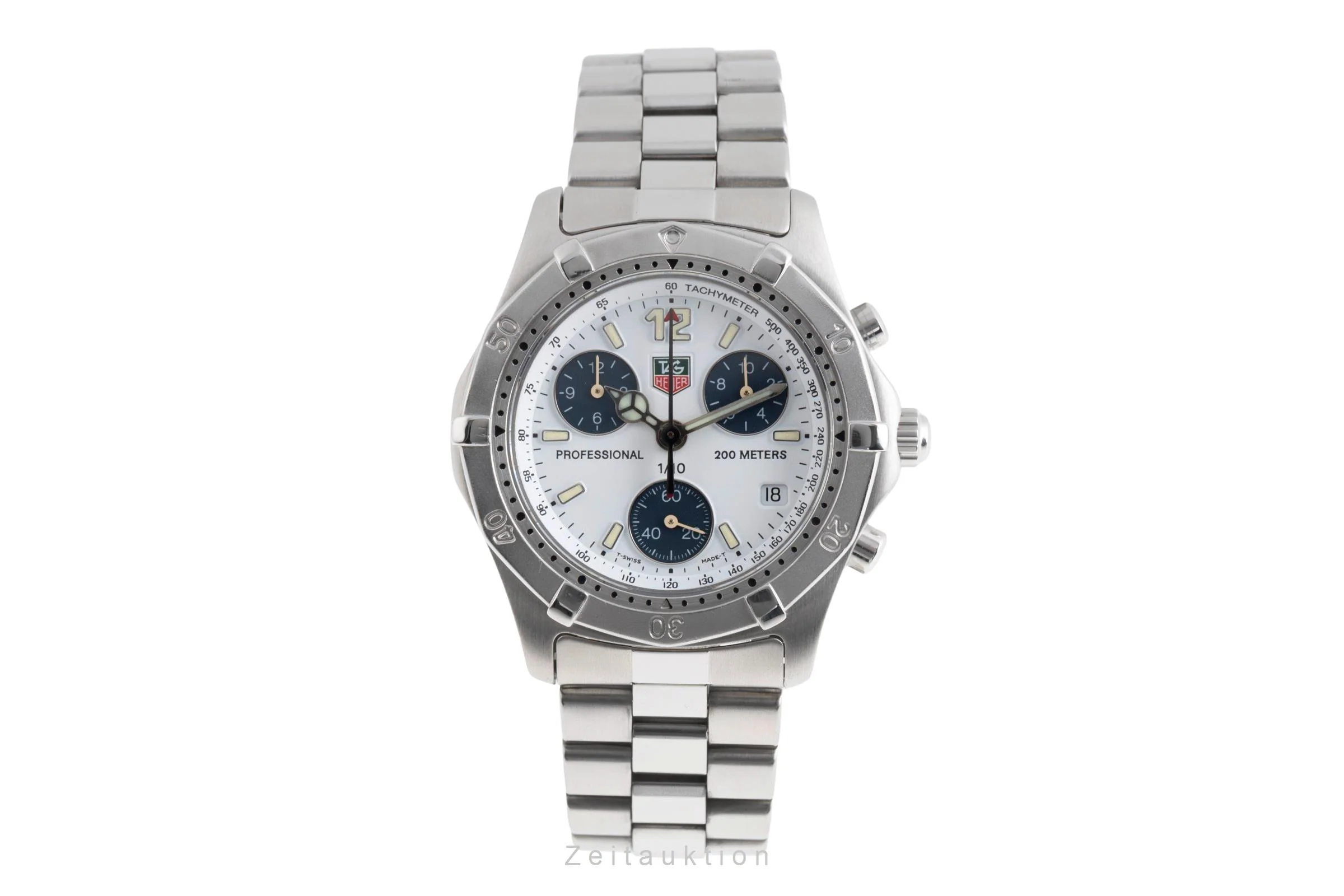 Tag Heuer Professional chronograph steel quartz men's watch CK1111  [2502741] - Image 5