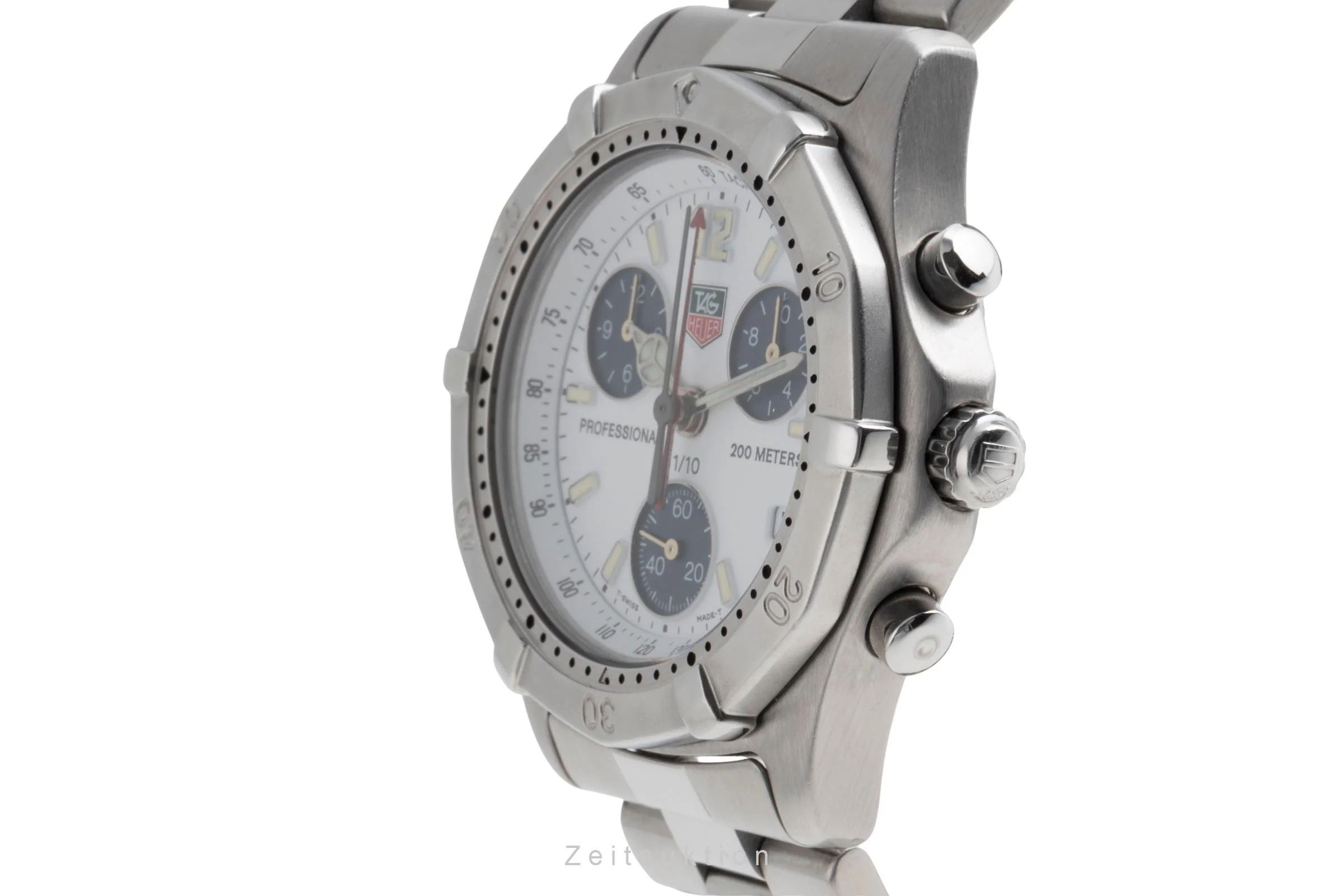 Tag Heuer Professional chronograph steel quartz men's watch CK1111  [2502741] - Image 7