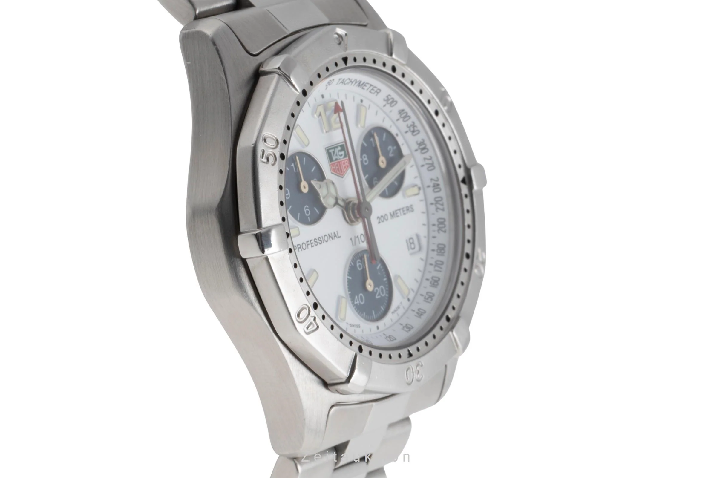 Tag Heuer Professional chronograph steel quartz men's watch CK1111  [2502741] - Image 8